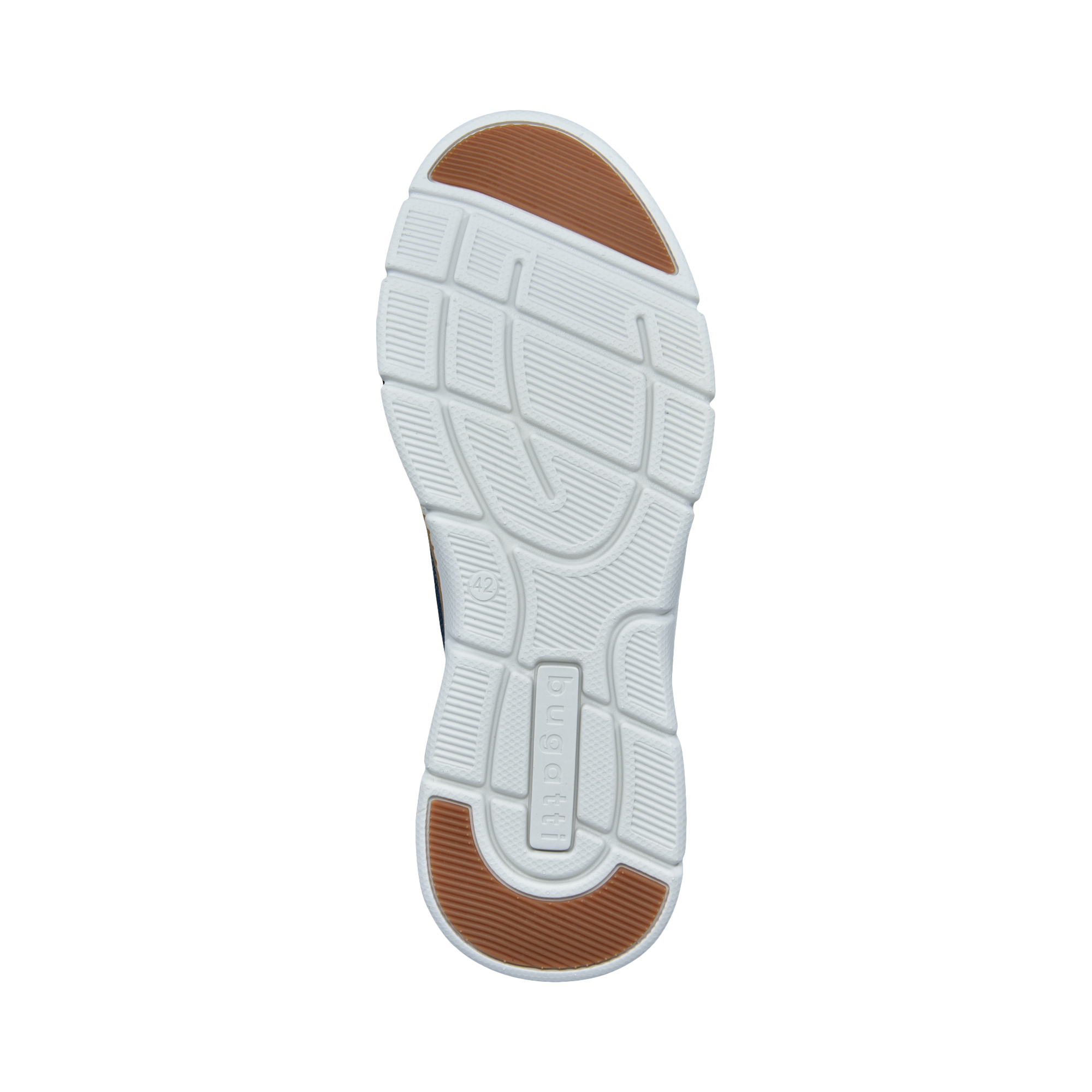 bugatti Sneaker  Freizeitschuh, Halbschuh, Schnürer mit Fersenpolsterung
