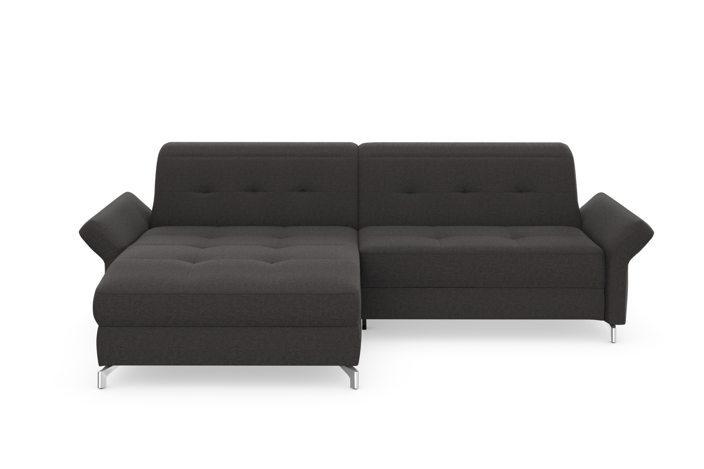 Home affaire Ecksofa »Maredo L-Form« Federkern, wahlweise auch mit Kopfteil günstig online kaufen