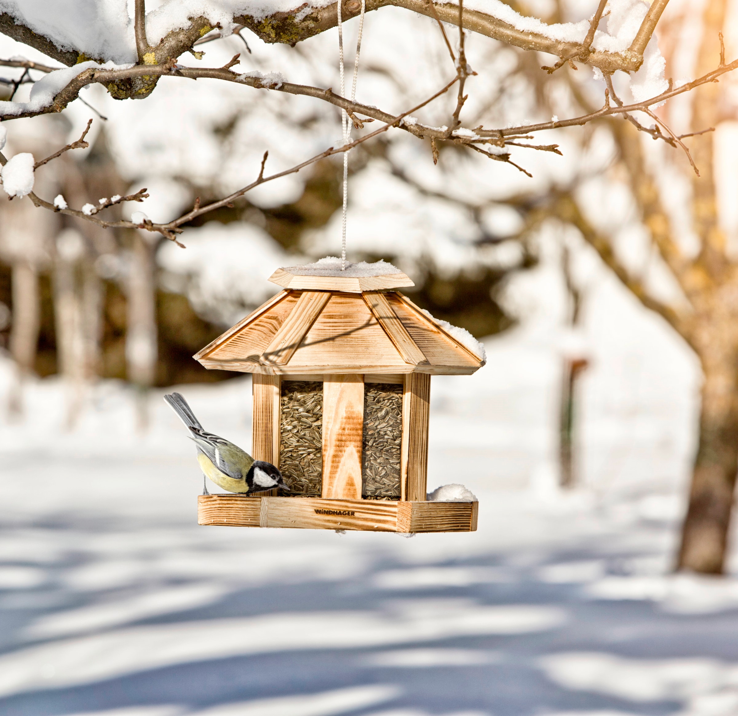 Windhager Vogelhaus »Wilder Kaiser« BxTxH: 30x26x25 cm
