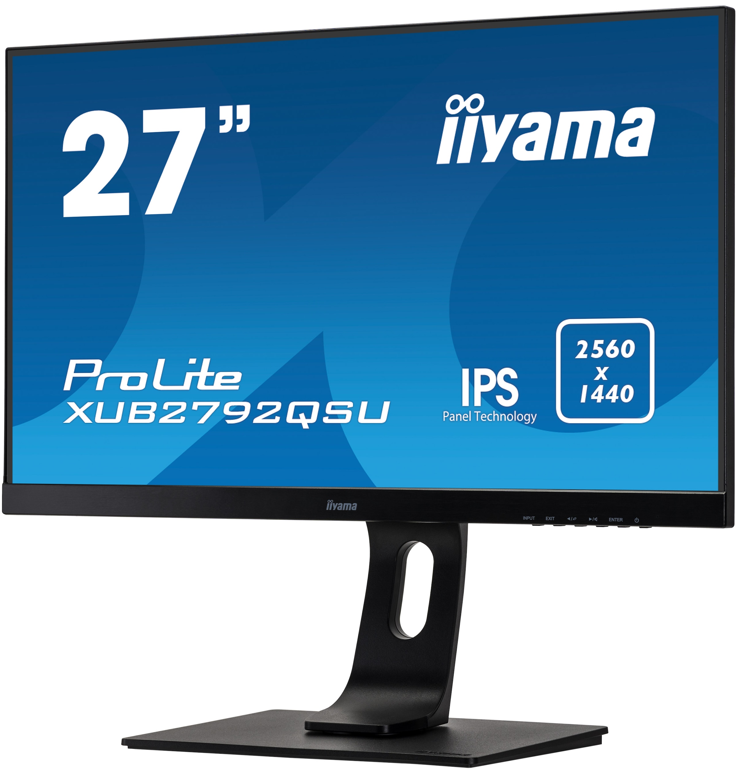 Iiyama LCD-Monitor »XUB2792QSU-B1 C«, 68,5 cm/27 Zoll, 2560 x 1440 px, 5 ms Reaktionszeit, 70 Hz
