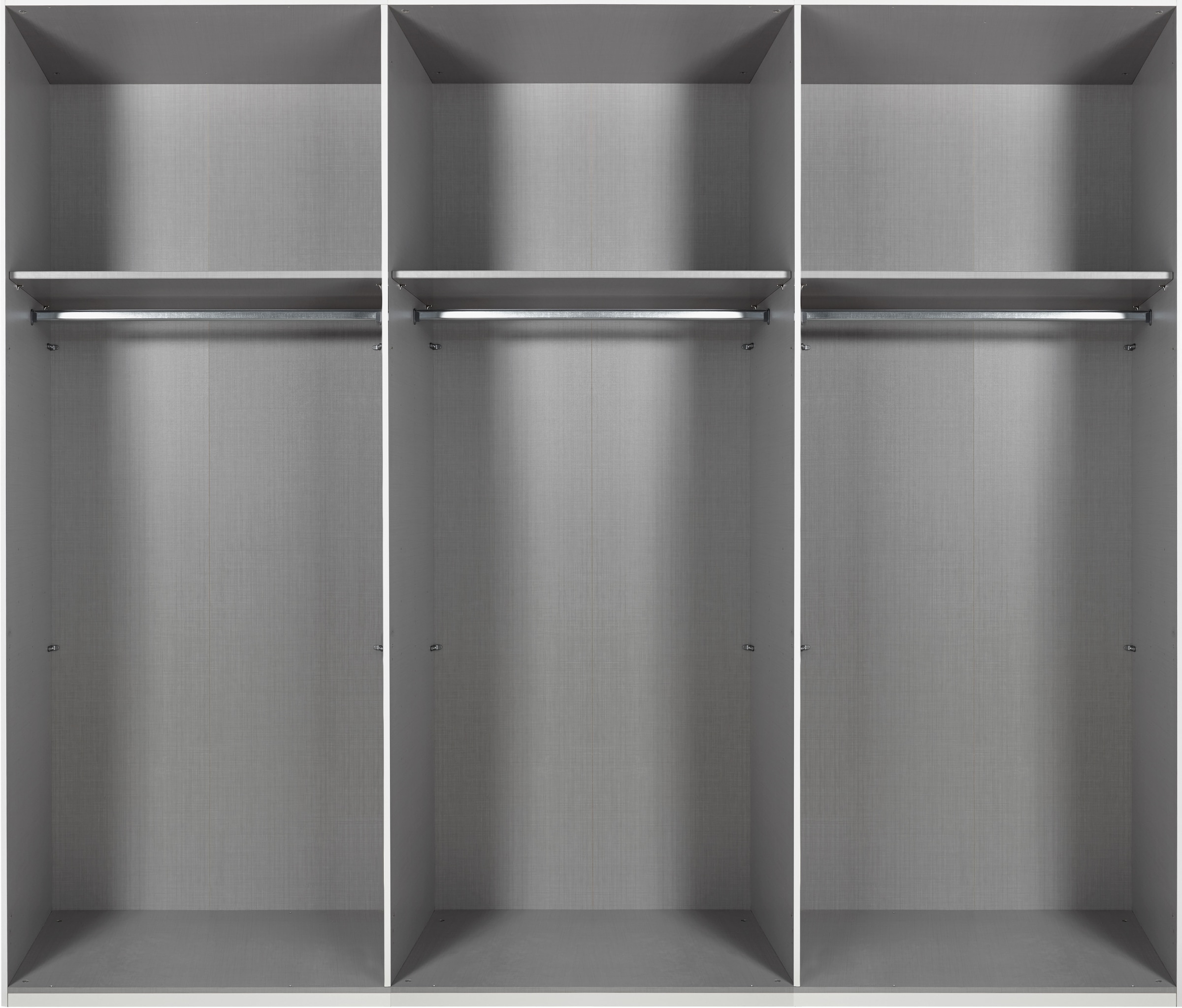 Wimex Kleiderschrank »Tilburg, Metallgriffe, Made in Germany«, (Breite 270cm wahlweise mit 2 oder 3 Türen), mit Schwebetüren, jeweils 1 Glaselement, 180, 225 oder 270cm breit