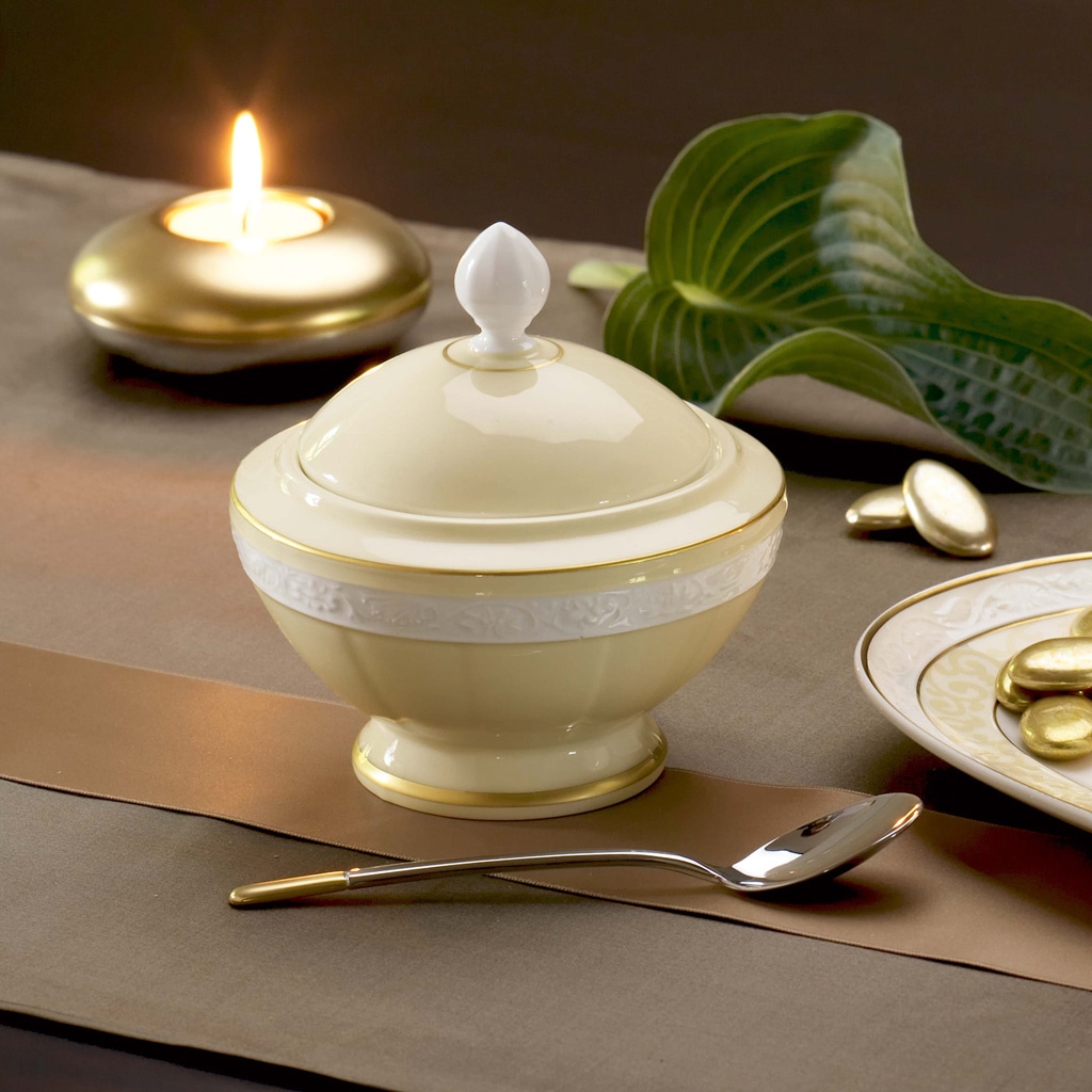 Villeroy & Boch Zuckerstreuer »Zuckerdose Ivoire 270 ml beige«