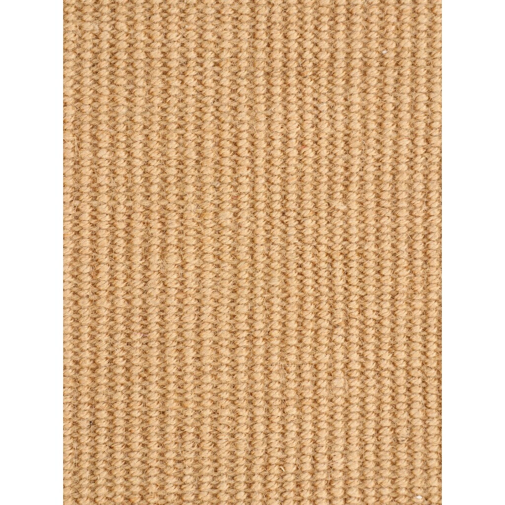 carpetfine Sisalteppich »Sisal«, rechteckig, mit farbiger Bordüre, Anti Rutsch Rückseite