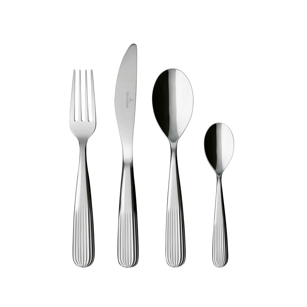 Villeroy & Boch Besteck-Set »Tafelbesteck Rose Garden 24er Set silber« günstig online kaufen