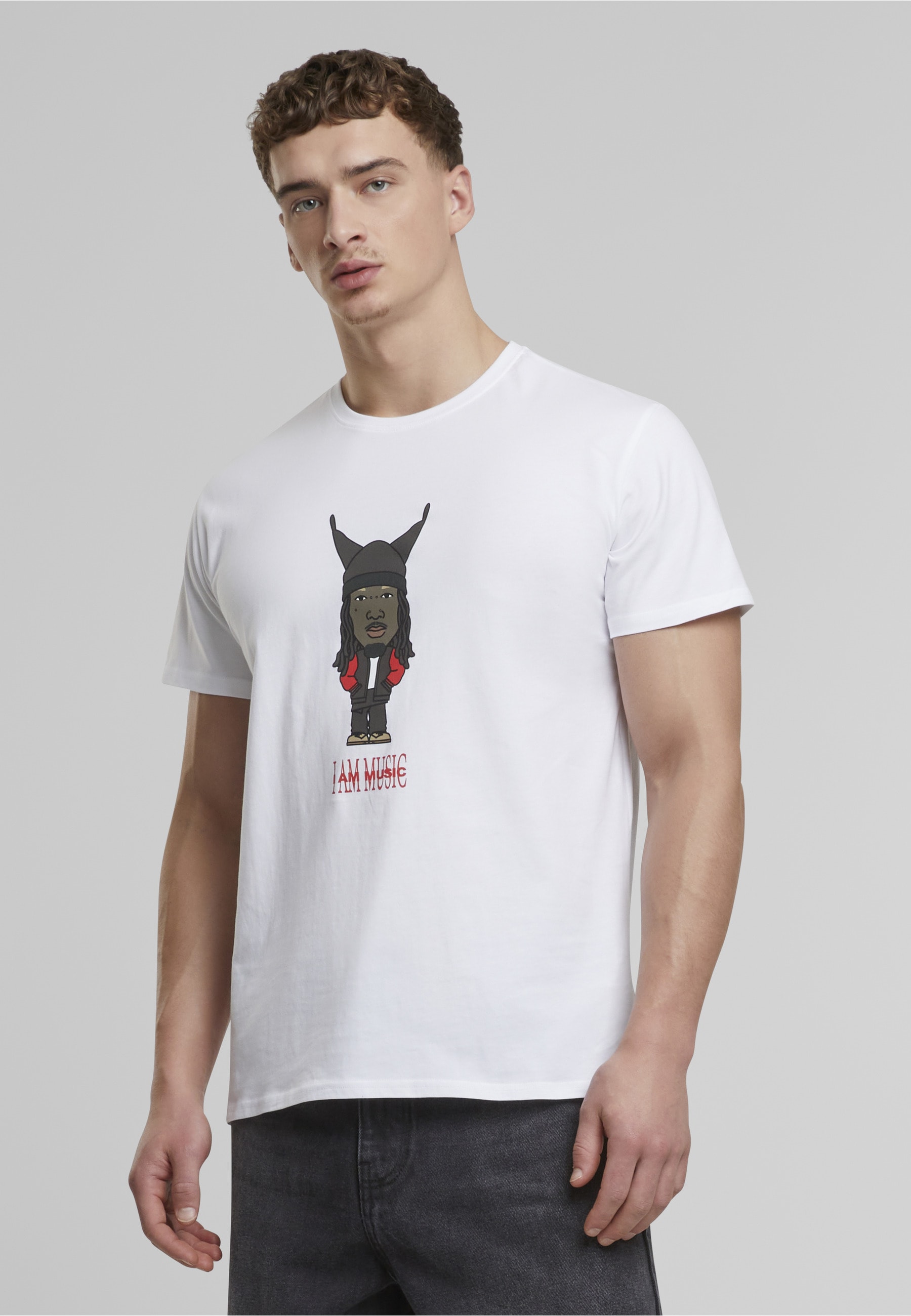 MisterTee T-Shirt »MisterTee I Am Music Tee« 1 Stk.