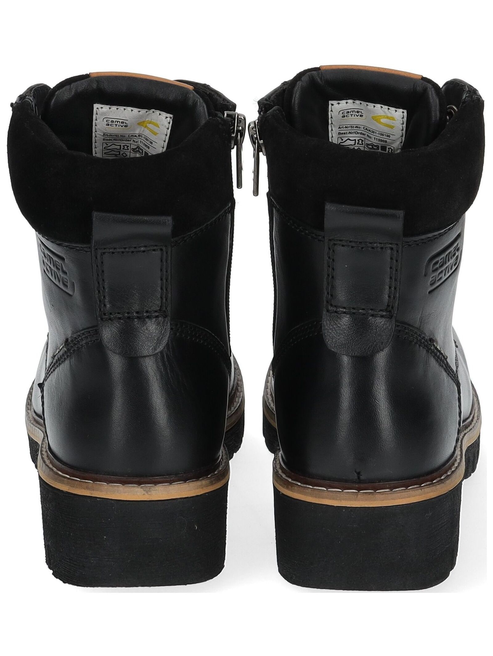 camel active Schnürstiefelette »camel active Stiefelette Leder/Textil«