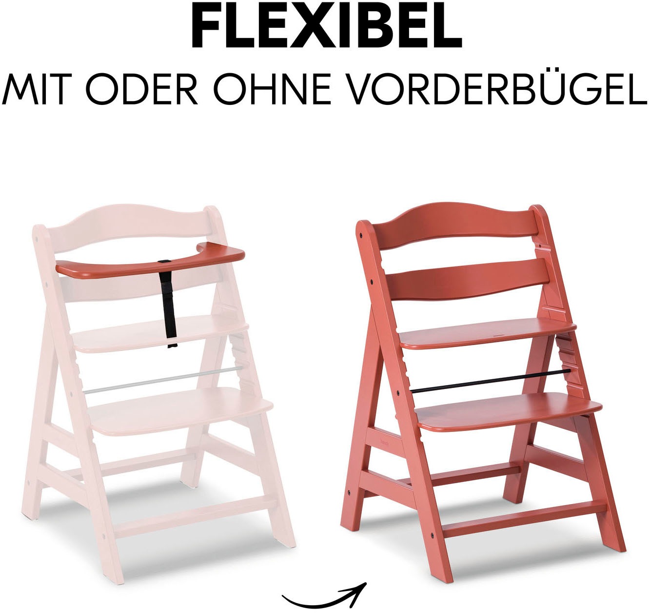 Hauck Hochstuhl »Alpha+, Cork«, FSC® - schützt Wald - weltweit