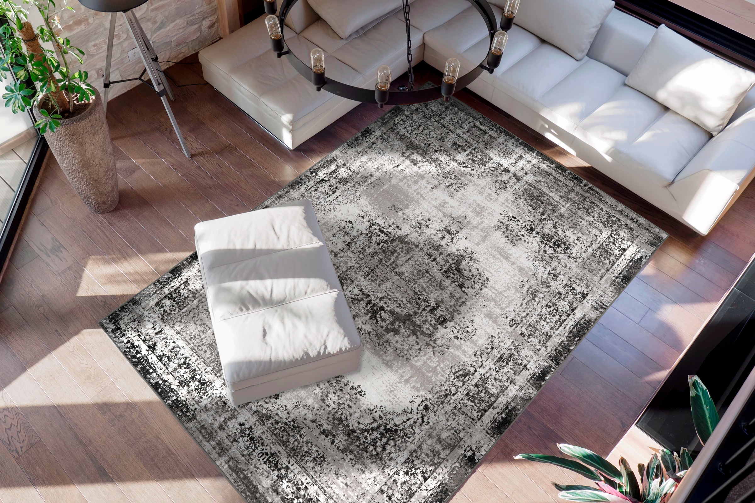 me gusta Teppich »Ariya 225«, rechteckig, 6 mm Höhe, Flachflor, gekettelt, günstig online kaufen