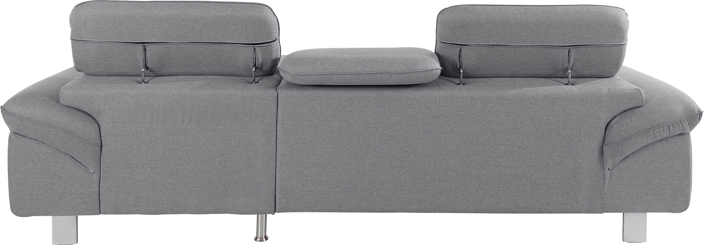COTTA Polstergarnitur »Driver L-Form«, (Set, 2 tlg.), Set bestehend aus: Ecksofa mit Kopfteilverstellung & Hocker