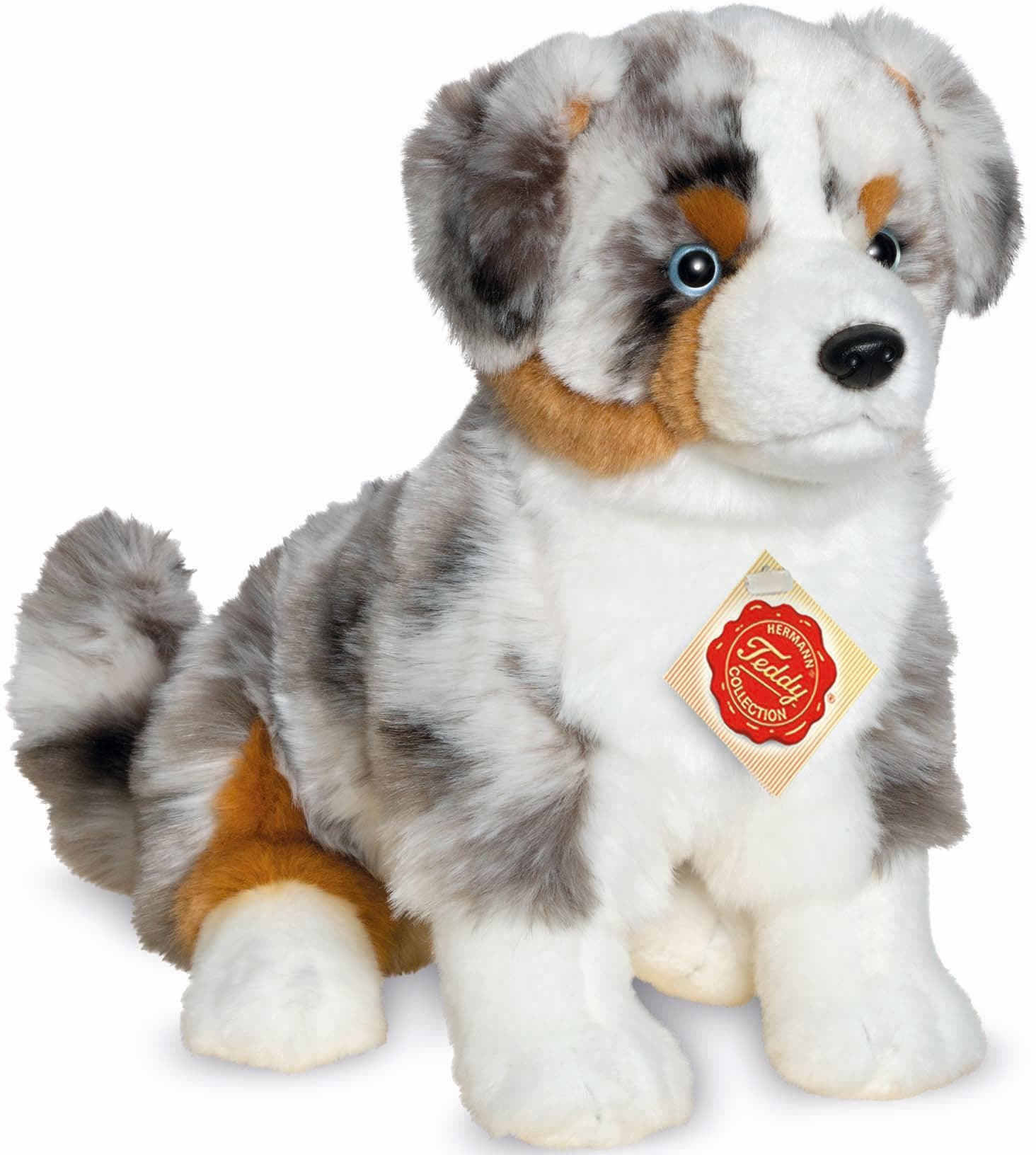 Teddy Hermann® Kuscheltier »Australien Shepherd, 30 cm«, zum Teil aus recyceltem Material