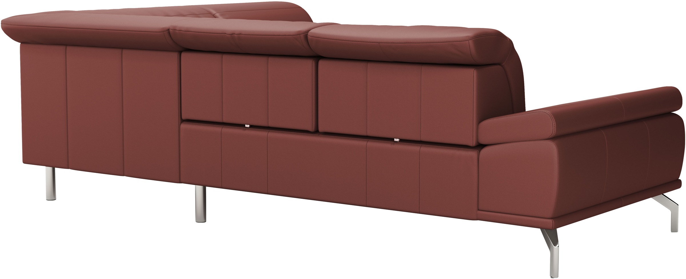 Places of Style Ecksofa »Caluna«, Inkl.Sitztiefenverstellung, wahlweise mit Kopf- und Armteilverstellung