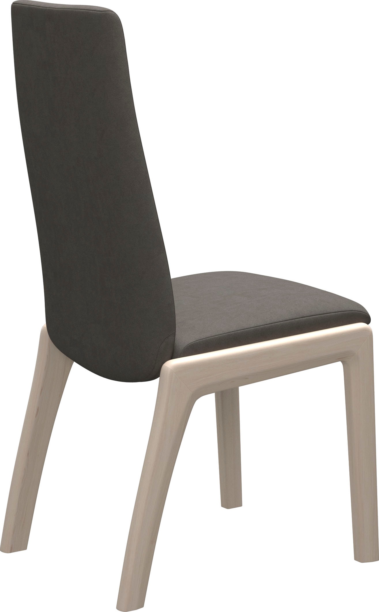 Stressless® Polsterstuhl »Laurel«, Microfaser DINAMICA, High Back, Größe M, mit abgerundeten Beinen in Eiche gekalkt