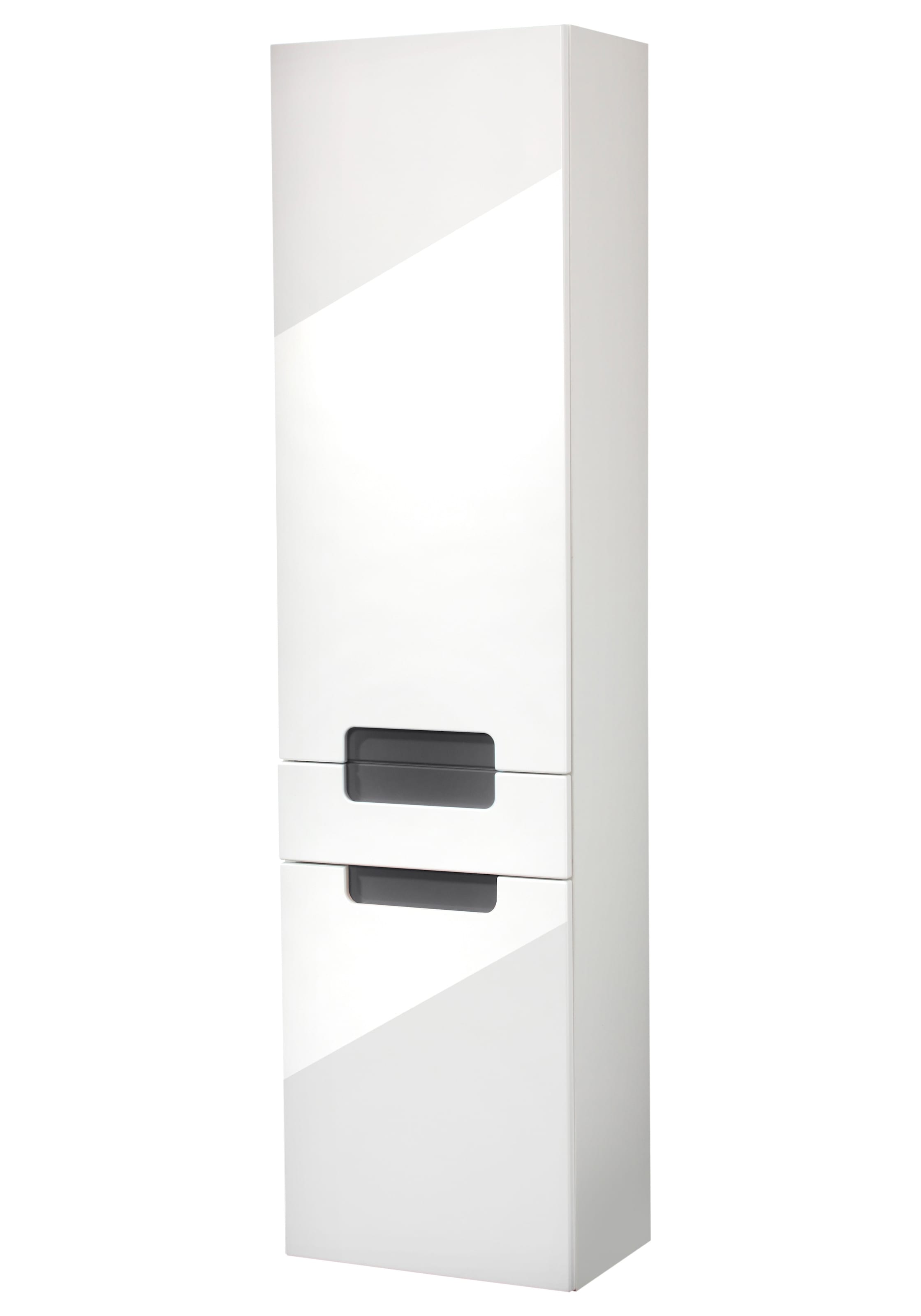 welltime Hochschrank »Siena«, Breite 40 cm, mit hochglänzenden Fronten in w günstig online kaufen