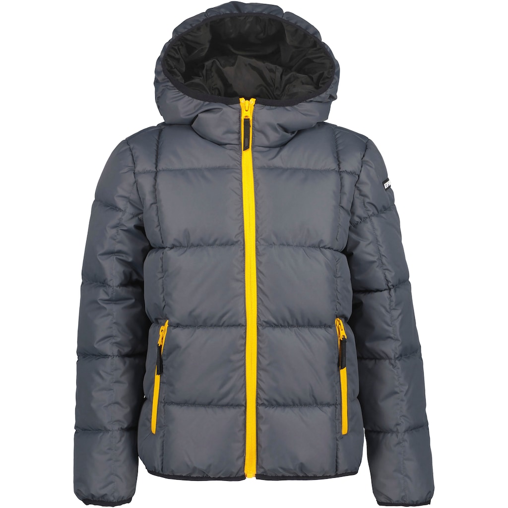 Icepeak Steppjacke »PASCO - für Kinder«, mit Kapuze