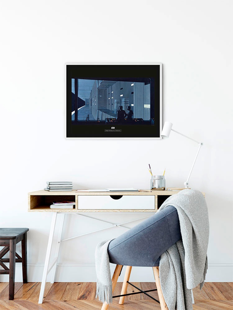 Komar Bild »Star Wars Classic RMQ Death Star Control« Star Wars 1 Stk. tlg. Wandbild zur Dekoration im Kinderzimmer - ohne Rahmen