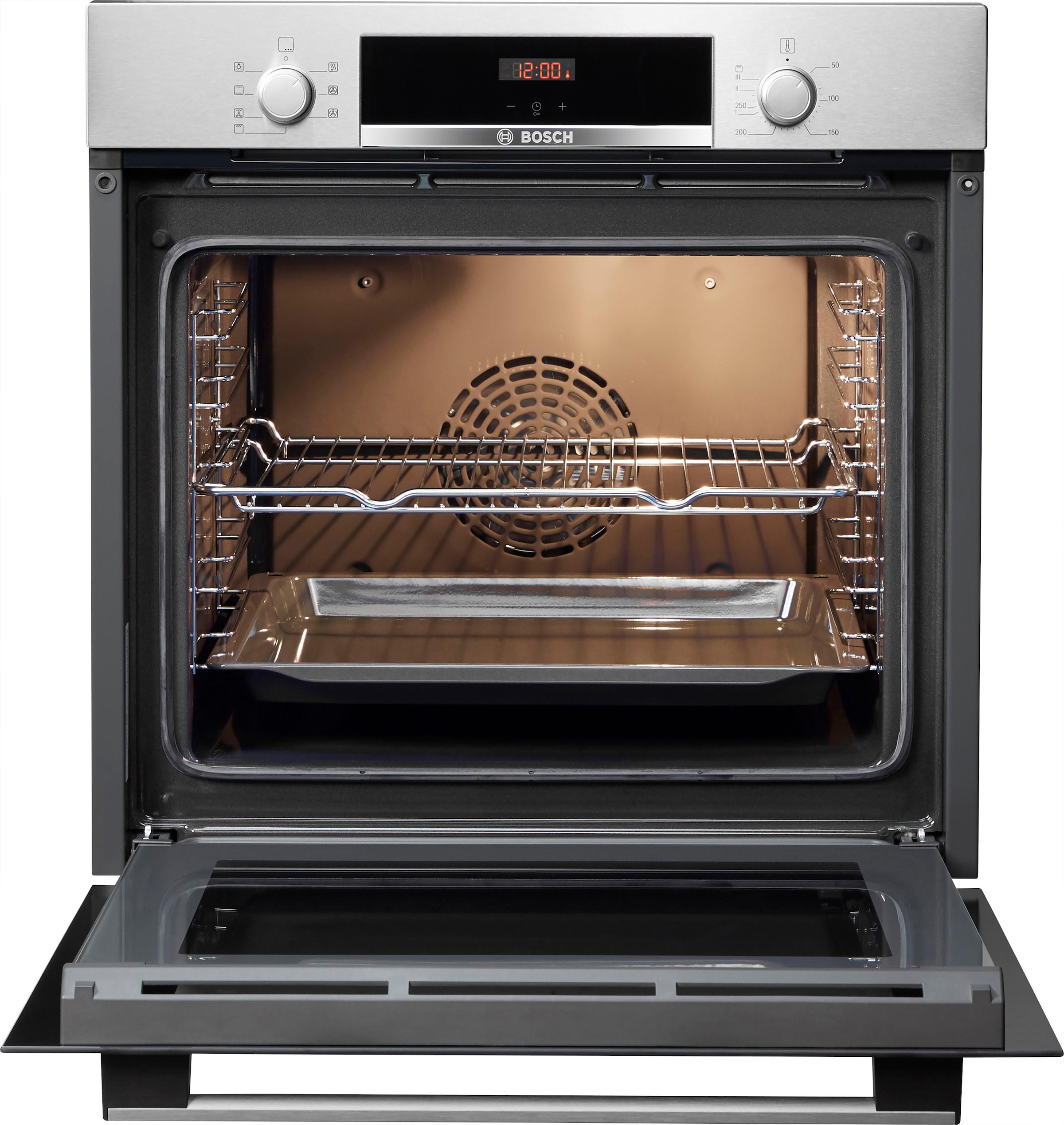 6. Bild von BOSCH Einbaubackofen 4 »HBA533BS1«, mit Teleskopauszug nachrüstbar, ecoClean Direct