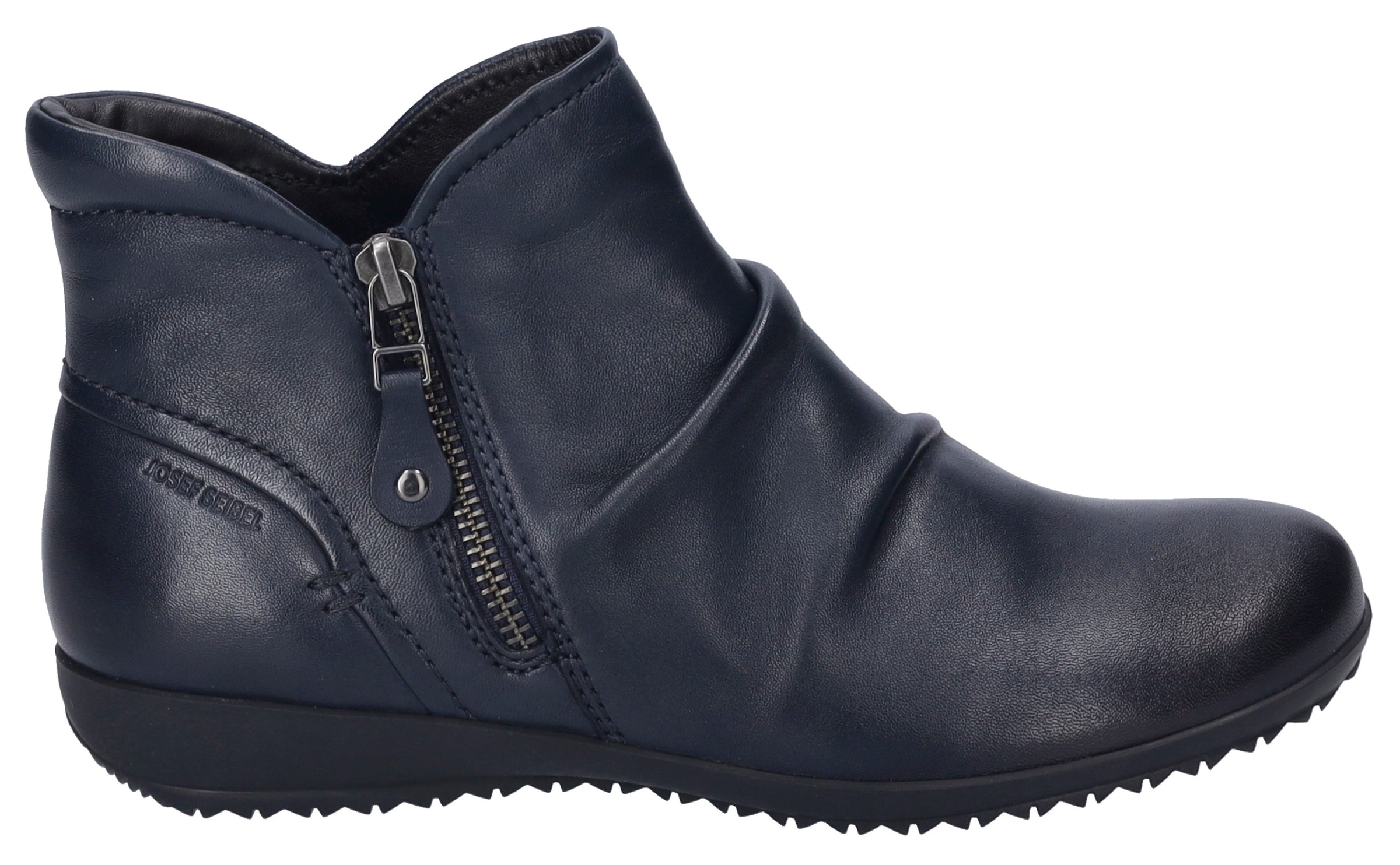 Josef Seibel Schlupfboots »Naly 41«, Stiefelette, Komfortschuh mit gerafftem Schaft
