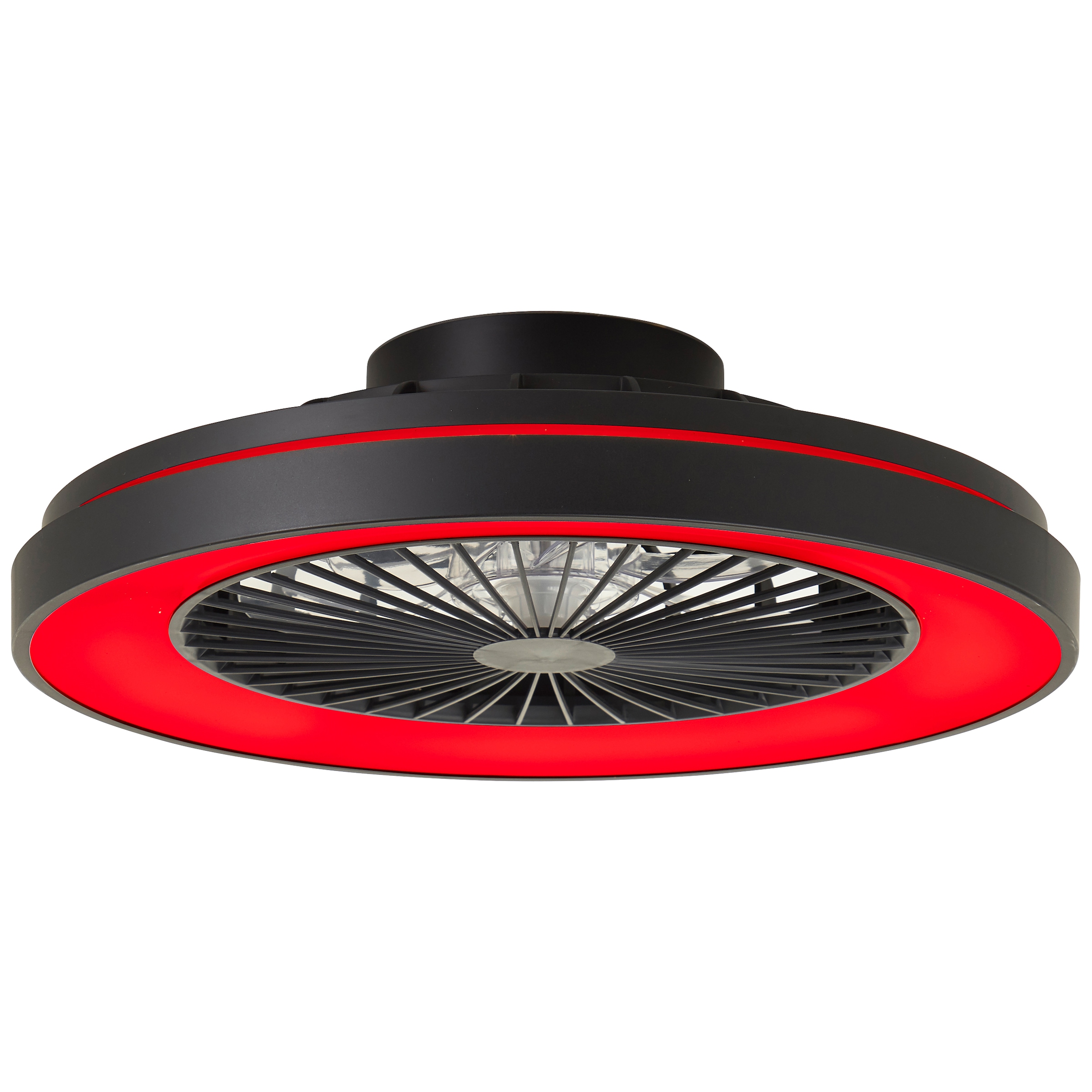 Brilliant LED Deckenleuchte »Mazzaro Deckenventilator«, Deckenlampe, Ventilator, 48,5 cm, digitales RGB, CCT, dimmbar