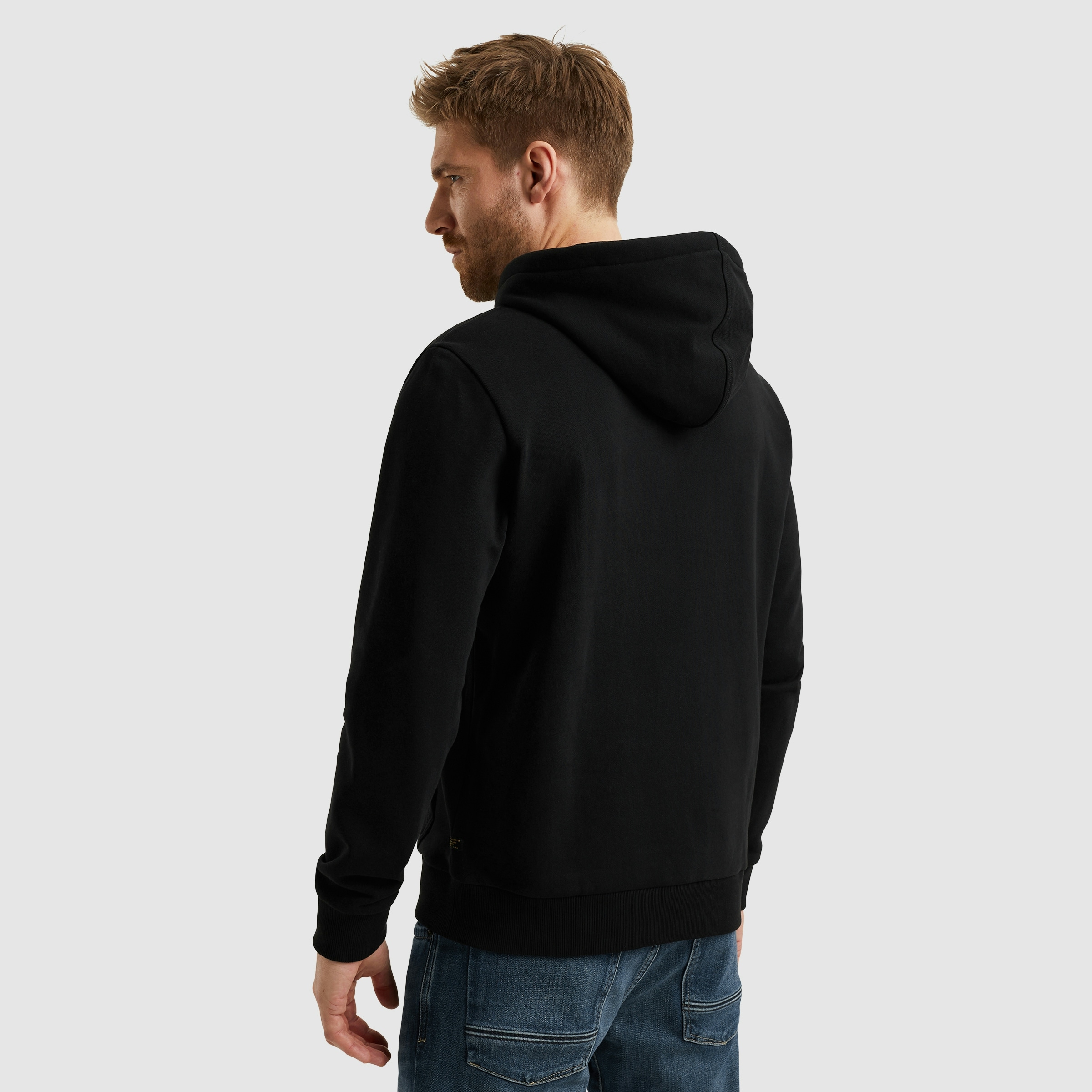 PME LEGEND Kapuzensweatshirt »Hooded soft terry with logo«, mit Logostickerei
