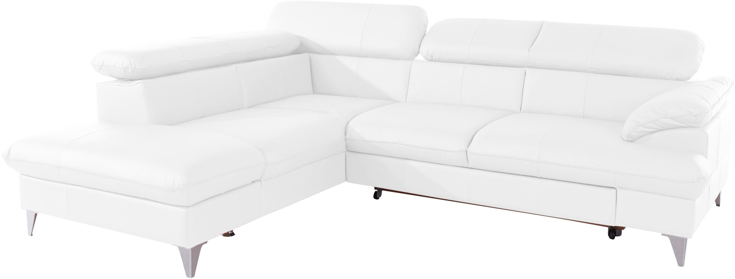 COTTA Ecksofa »Caluso L-Form« mit Kopfteilverstellung, wahlweise mit Bettfu günstig online kaufen