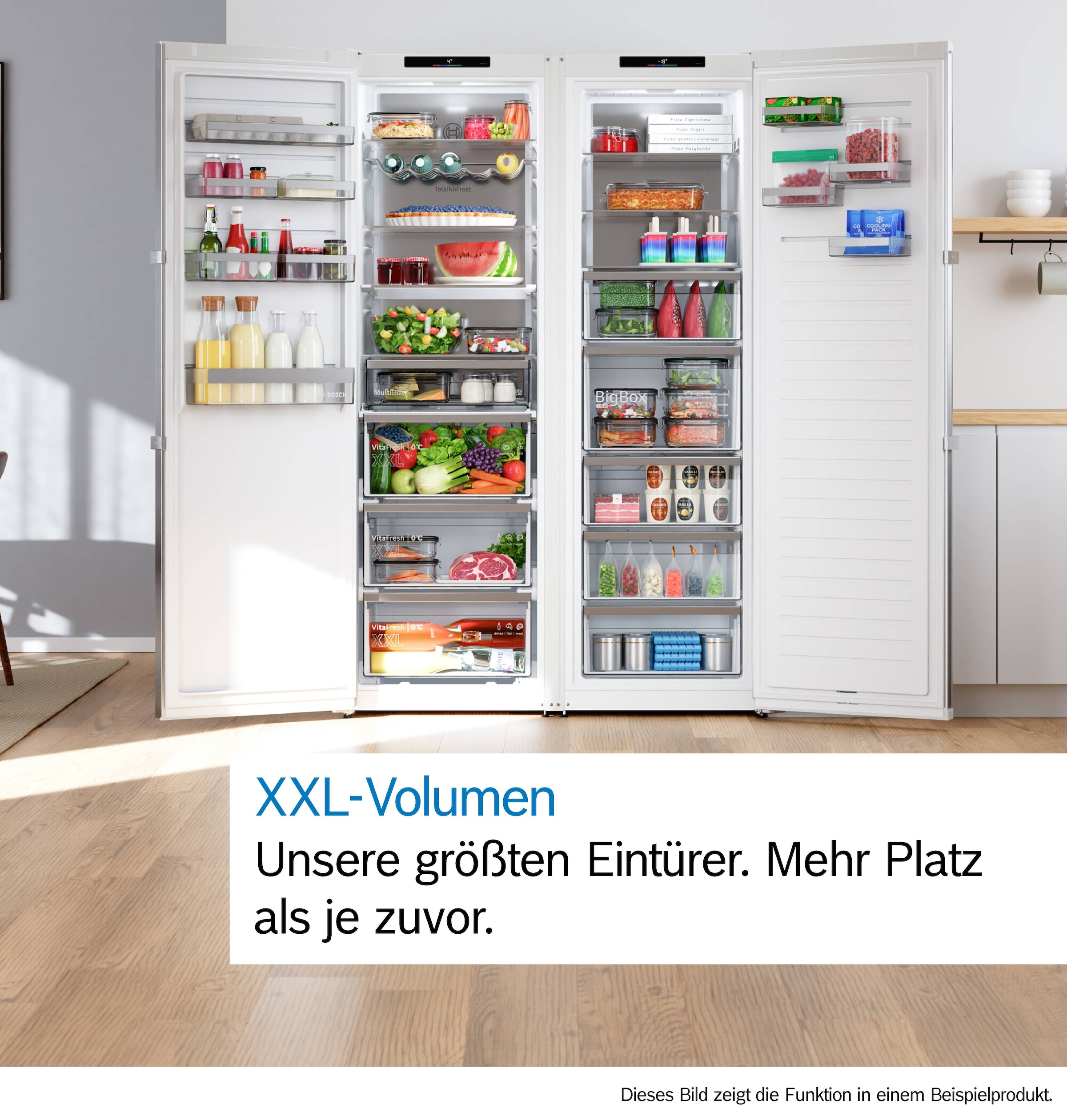 BOSCH Gefrierschrank Serie 6 »GSN36AICM« 186,2 cm hoch 59,5 cm breit Nie wieder abtauen, No Frost Gefrierschrank, großzügiger Stauraum