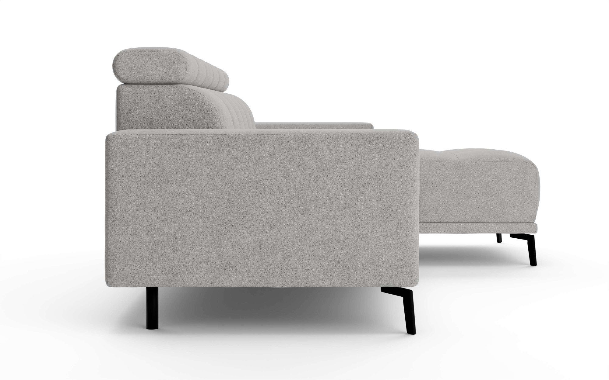 INOSIGN Ecksofa »CAZIE, Designsofa, L-Form, trendige Bubble-Optik,«, L-Form mit Wellenunterfederung, Recamiere rechts/links bestellbar