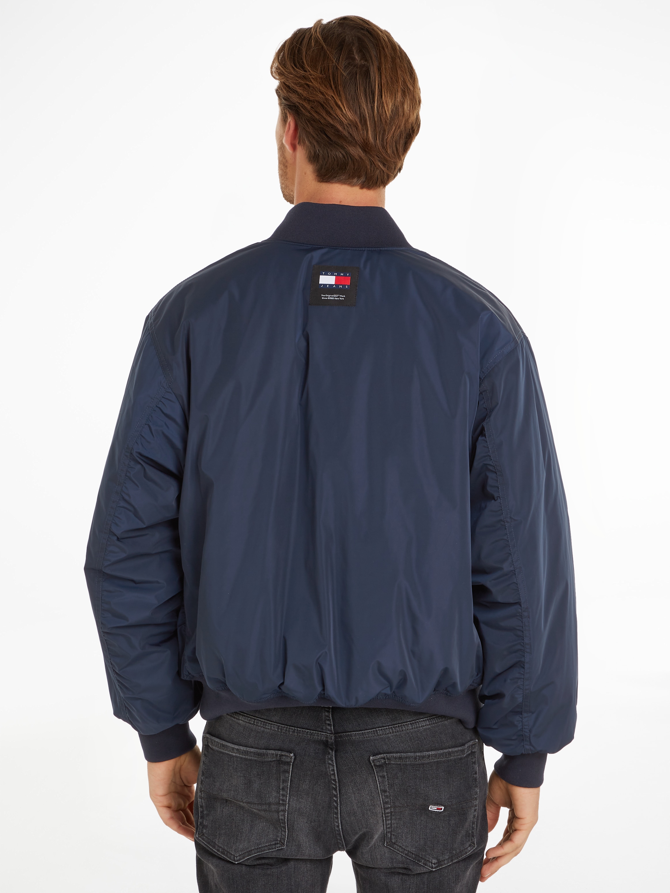 Tommy Jeans Plus Bomberjacke »TJM ENTRY BOMBER EXT«, Große Größen mit Logopatch