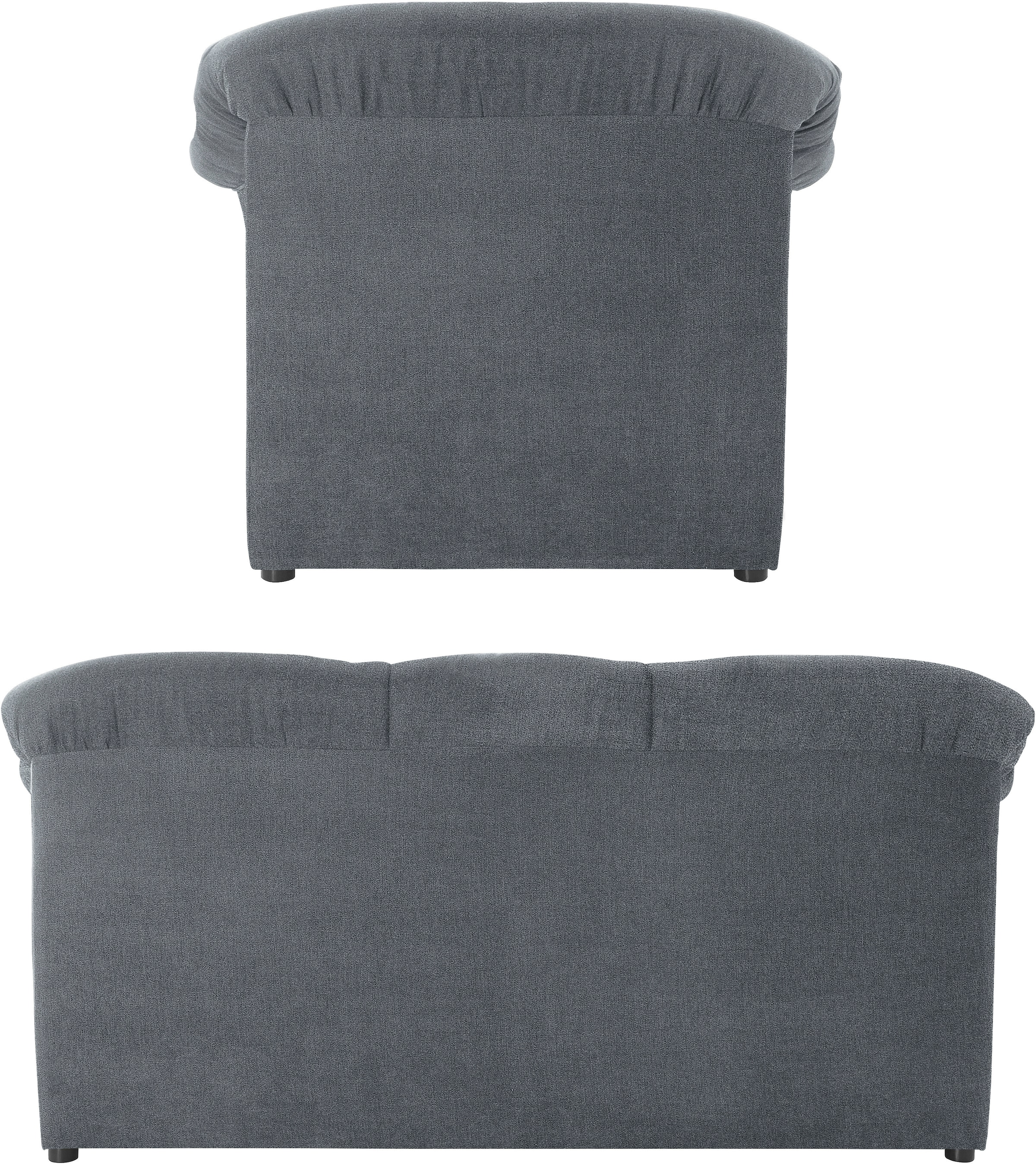 DOMO collection Polstergarnitur »Pegnitz«, (Set), Sessel und 3-Sitzer