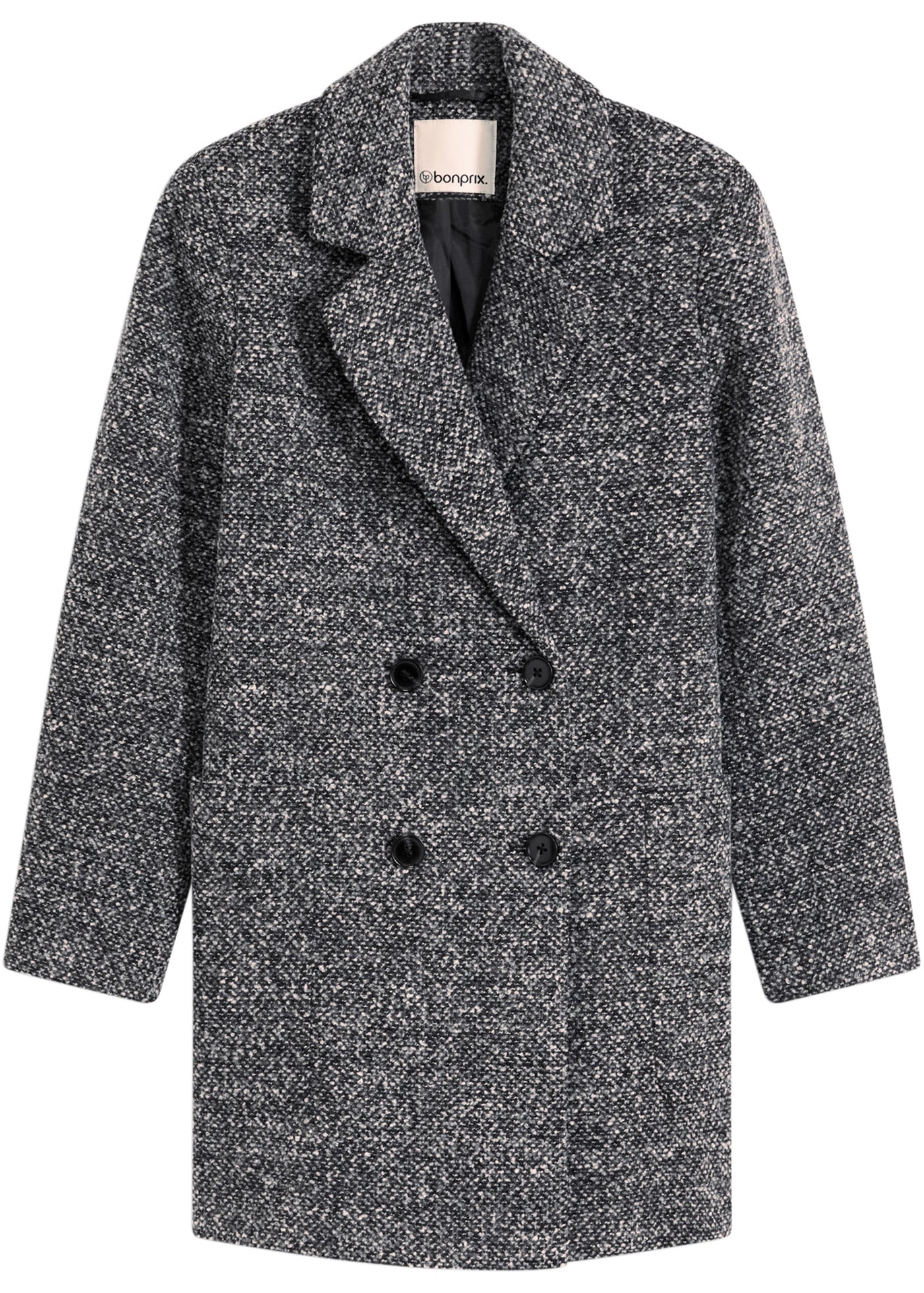 bonprix Kurzmantel »Kurzmantel in Wolloptik« Kurzmantel in Wolloptik