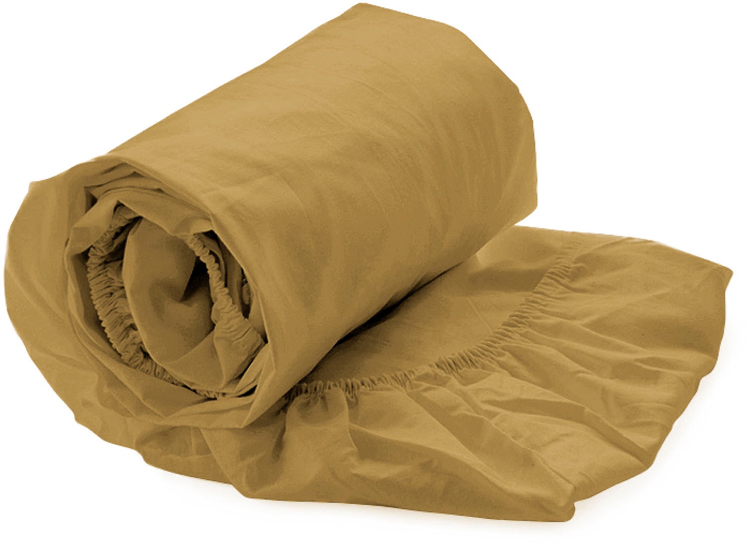 Heckett & Lane Spannbettlaken »Elementi«, Laken aus 100% Baumwolle, hochwertiges Mako-Satin, Betttuch ab 90x200