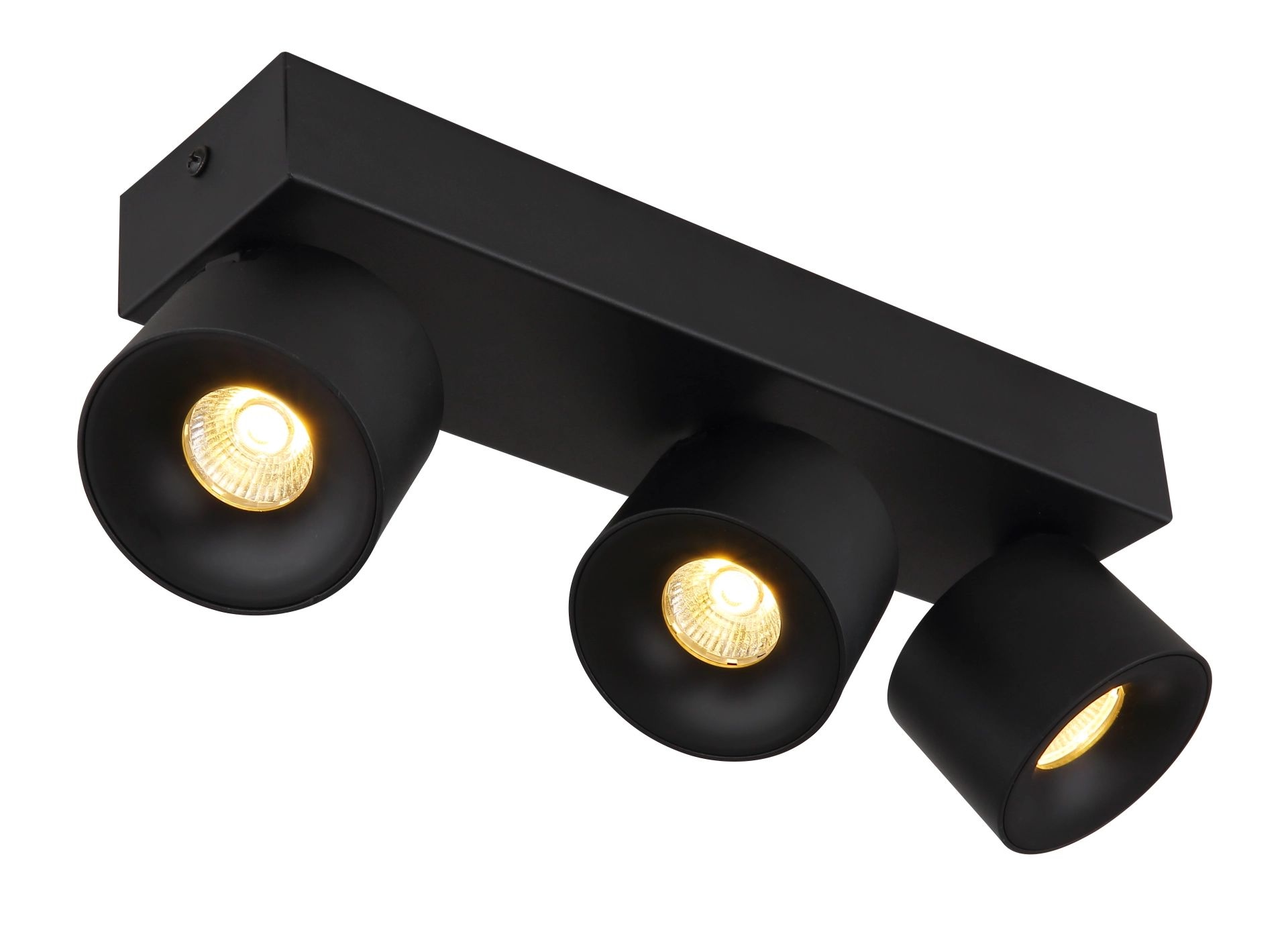 GLOBO LIGHTING LED Deckenstrahler »RAE«, 3 flammig, Leuchtmittel LED-Modul | LED fest integriert, mit schwenkbare und runde -zylindrischen LED-Strahlern