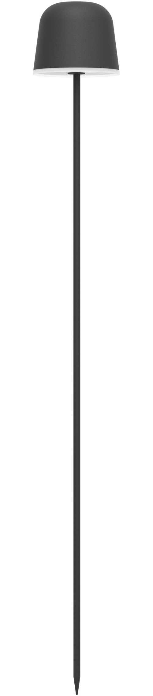 EGLO Tischleuchte »MANNERA-S Tischlampe - Alu, Stahl - LED - 1,8W - IP54« LED-Modul 1 Stk. Neutralweiß | Warmweiß Akku Tischleuchte, Außentischleuchte, Gartenlampe, H20 x Ø7,5 cm