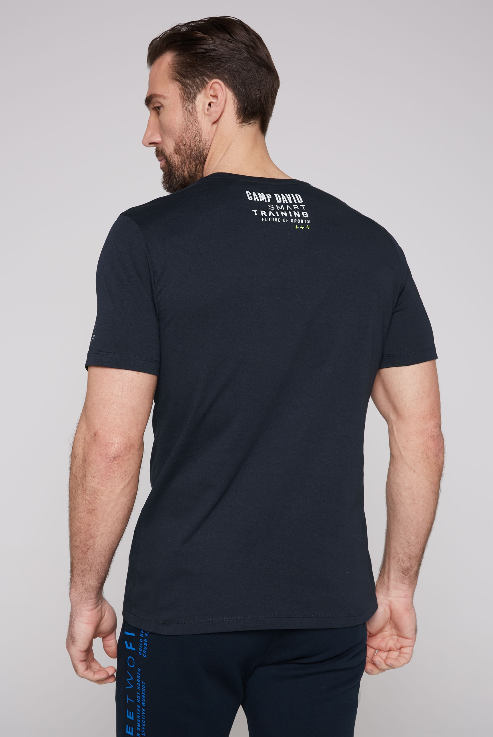 CAMP DAVID T-Shirt, mit kontrastreichen Prints