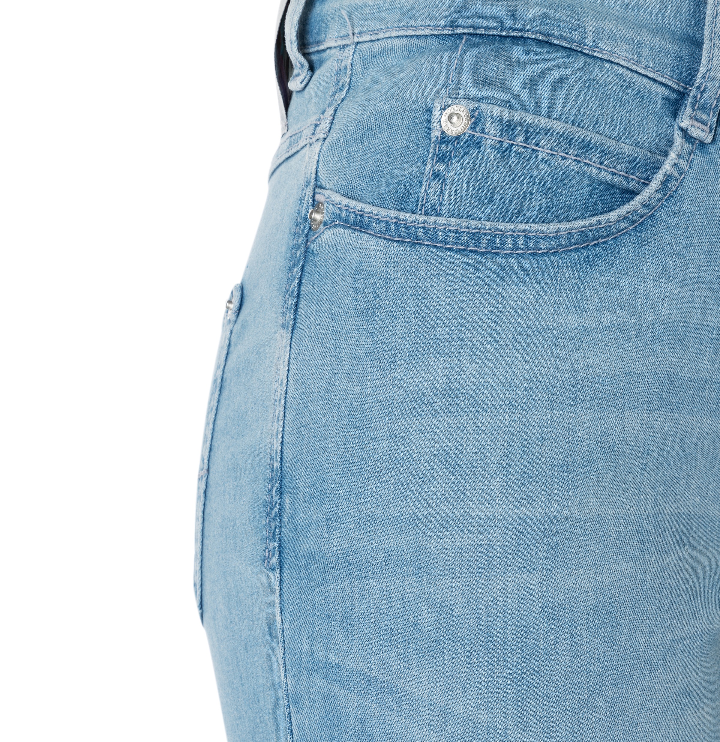 MAC Caprijeans »Dream-Sum« Bequemer Sitz mit krempelbarem Saum