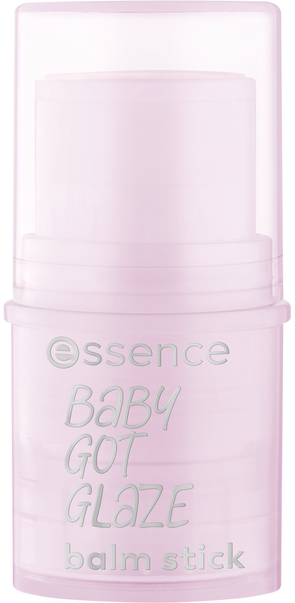 Essence Highlighter »BABY GOT GLAZE balm stick«, (Set, 3 tlg.), Transparentes, hochglänzendes Finish, pflegend, vegan.