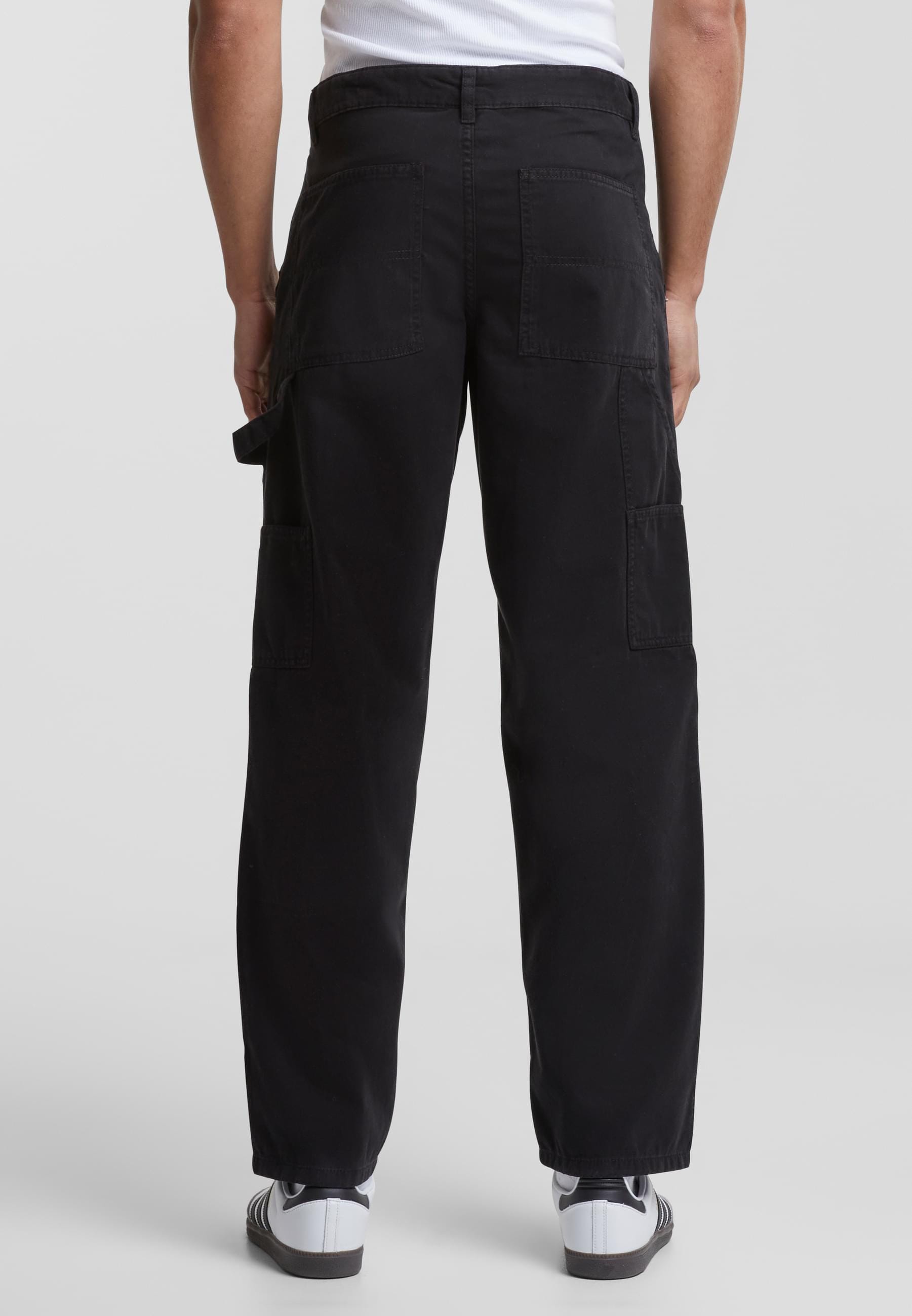URBAN CLASSICS Stoffhose »Urban Classics Herren Twill Double Knee Pants«