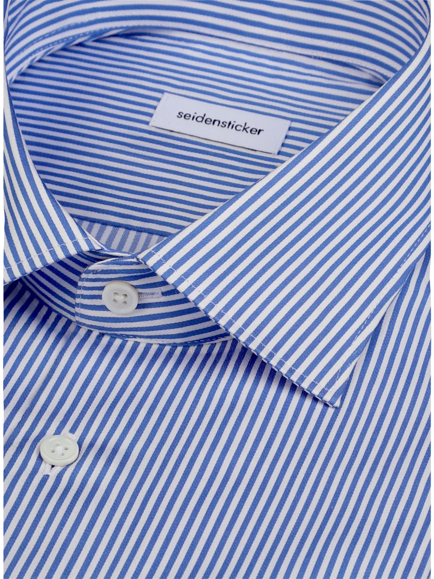 seidensticker Businesshemd »Schwarze Rose« X-Slim 1/1 Kentkragen Gestreift