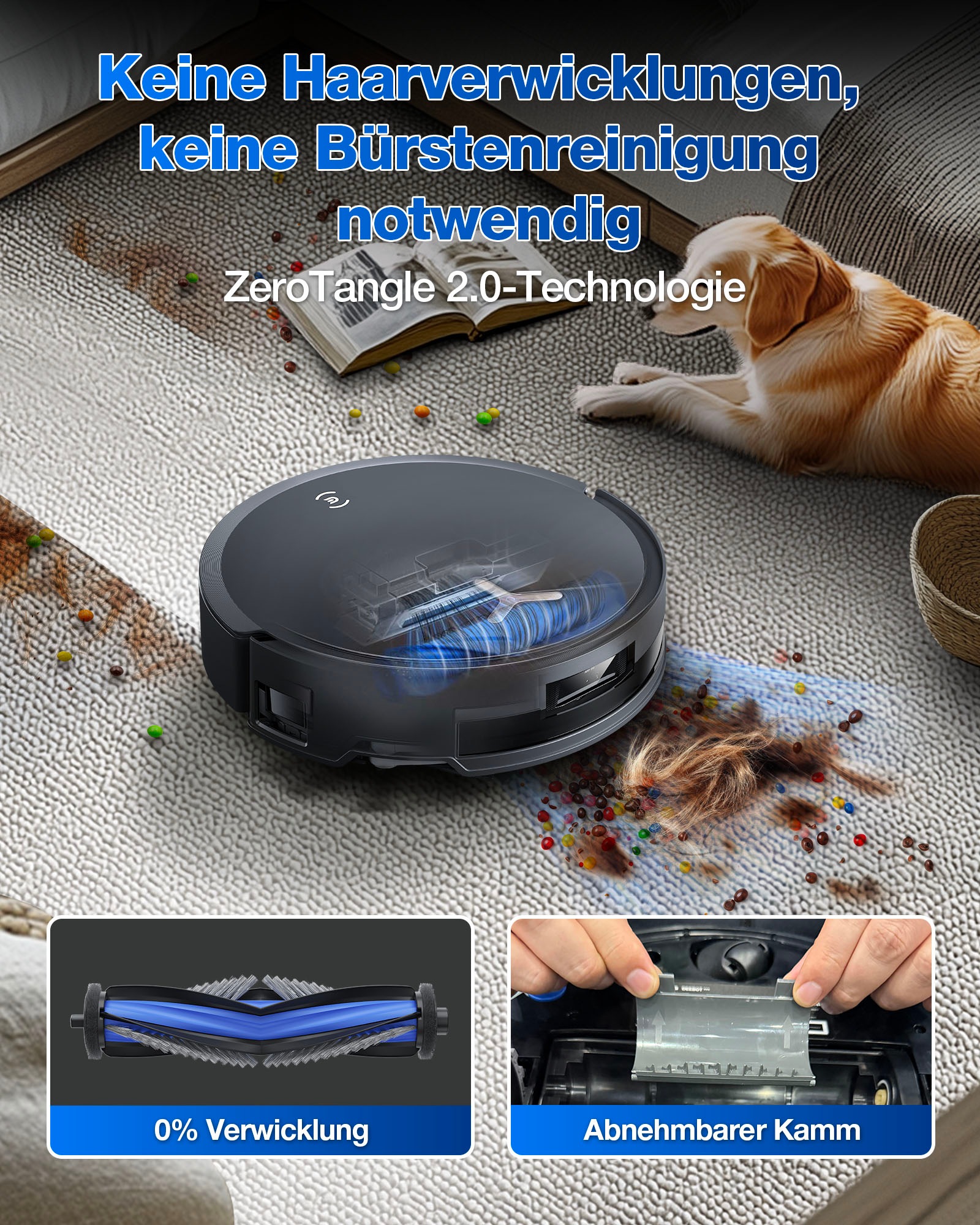 ECOVACS Nass-Trocken-Saugroboter »DEEBOT T50 MAX PRO OMNI Gen2«