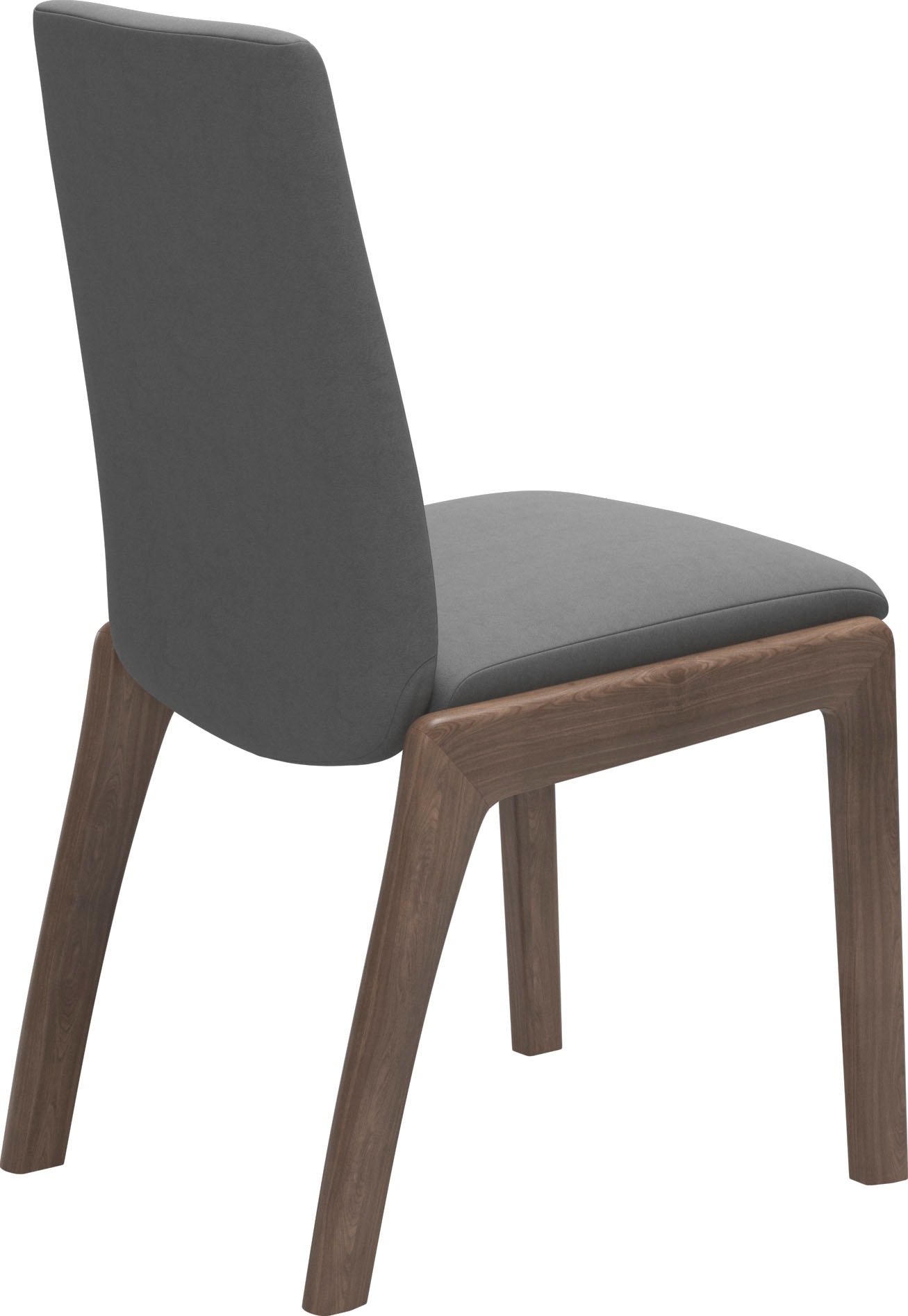 Stressless® Polsterstuhl »Laurel«, Microfaser DINAMICA, Low Back, Größe M, mit abgerundeten Beinen in Walnuss