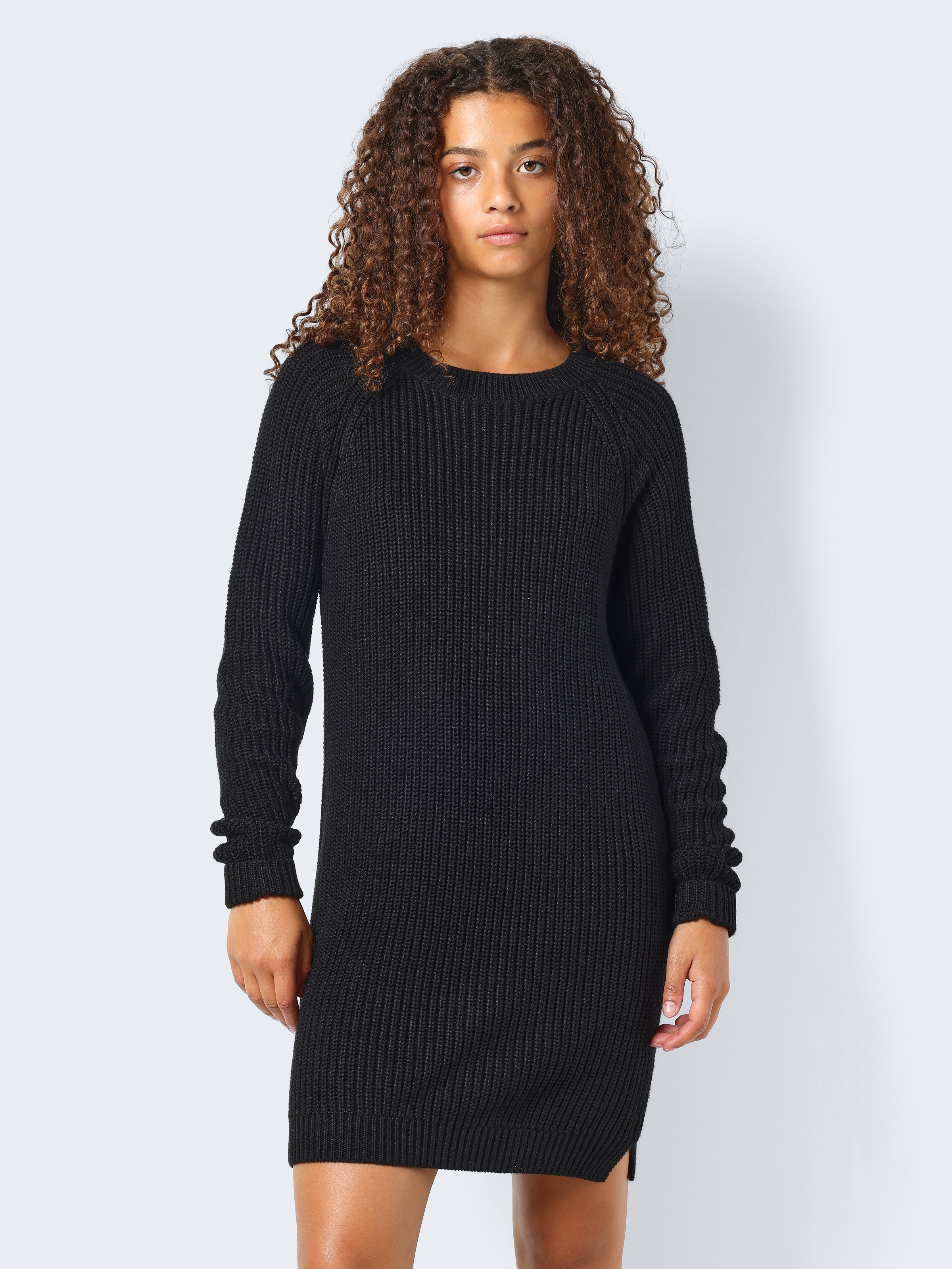 Noisy may Strickkleid »NMSIESTA L/S O-NECK KNIT DRESS NOOS«