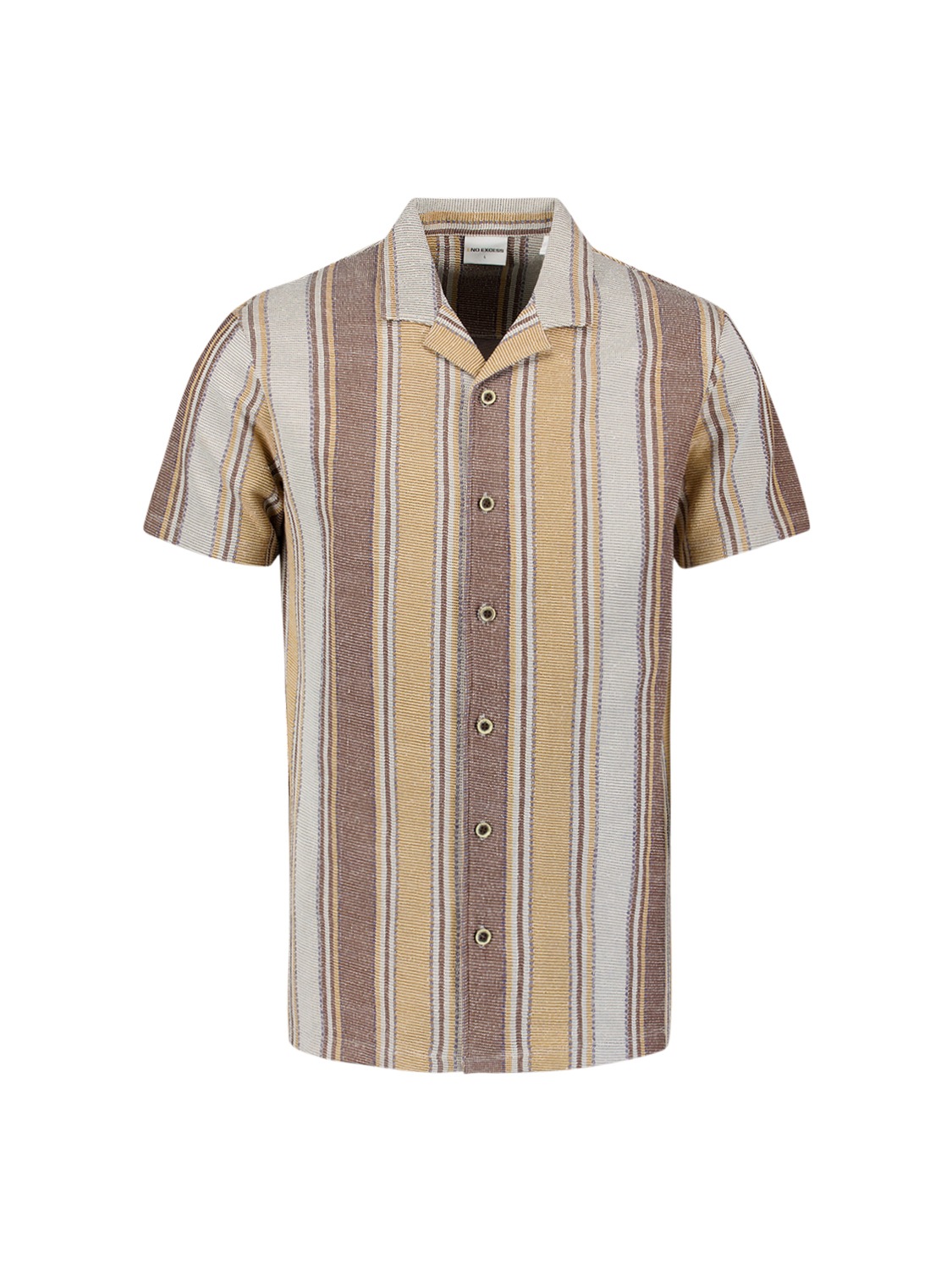 NO EXCESS Langarmhemd »No Excess Jersey-Hemd«