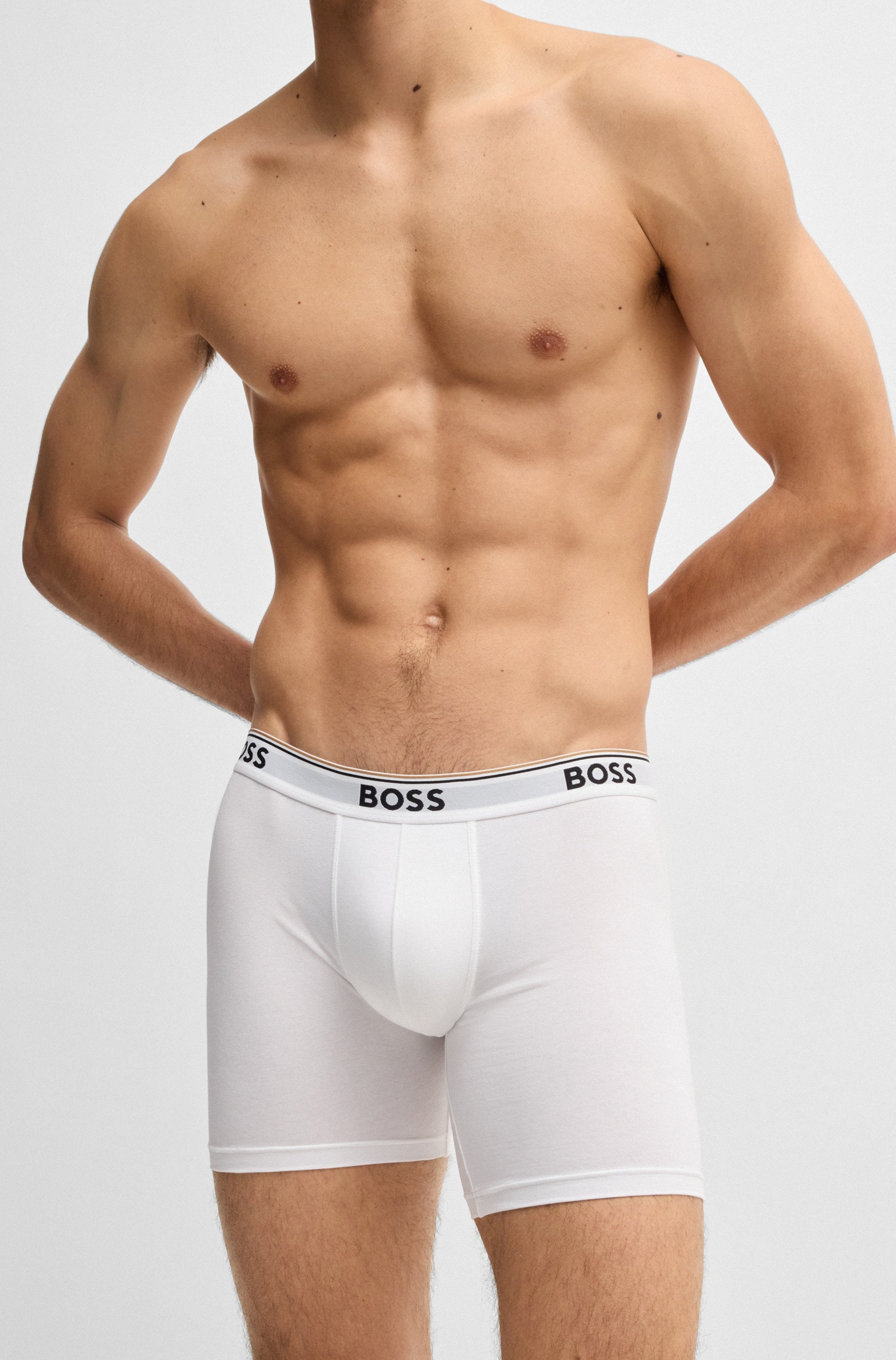 BOSS Boxershorts »BoxerBrLong 3P Power«
