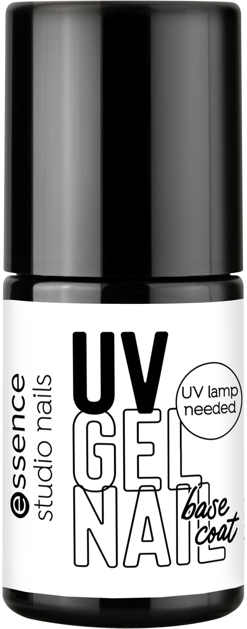 Essence Unterlack »studio nails UV GEL NAIL base coat«, (Set, 3 tlg.), mit leichter Anwendung