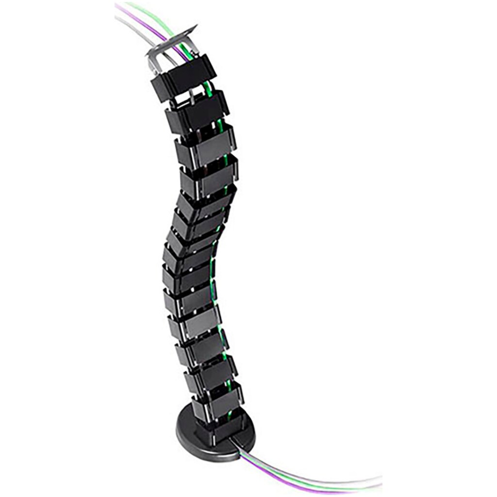 Computer-Kabel »Kabelmanagementlösung vom Boden bis zur Schreibtischunterkante«