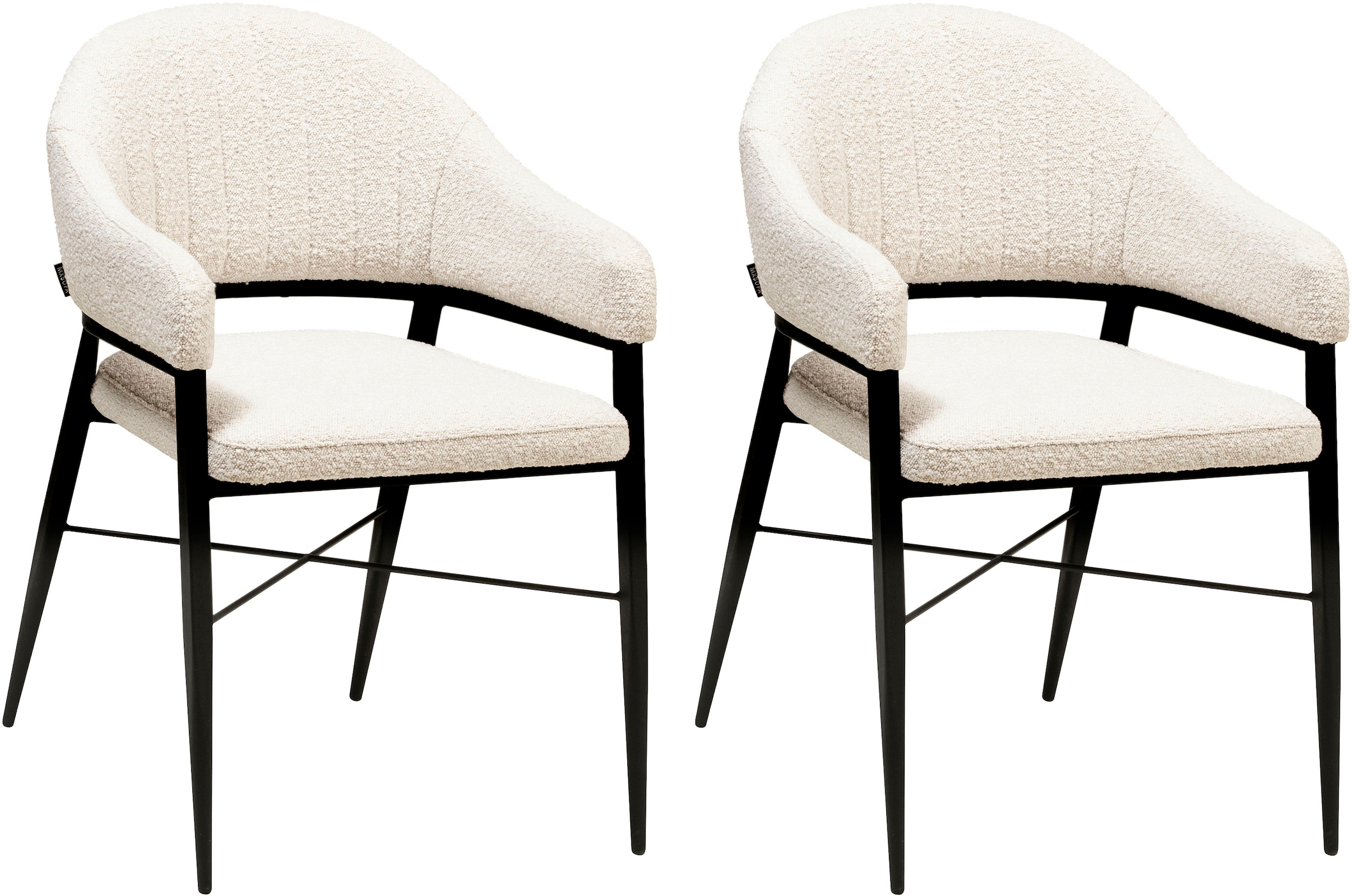 OMG Design Armlehnstuhl »Roma«, (Set), 2 St., Stoff, bequemer Esszimmerstuh günstig online kaufen