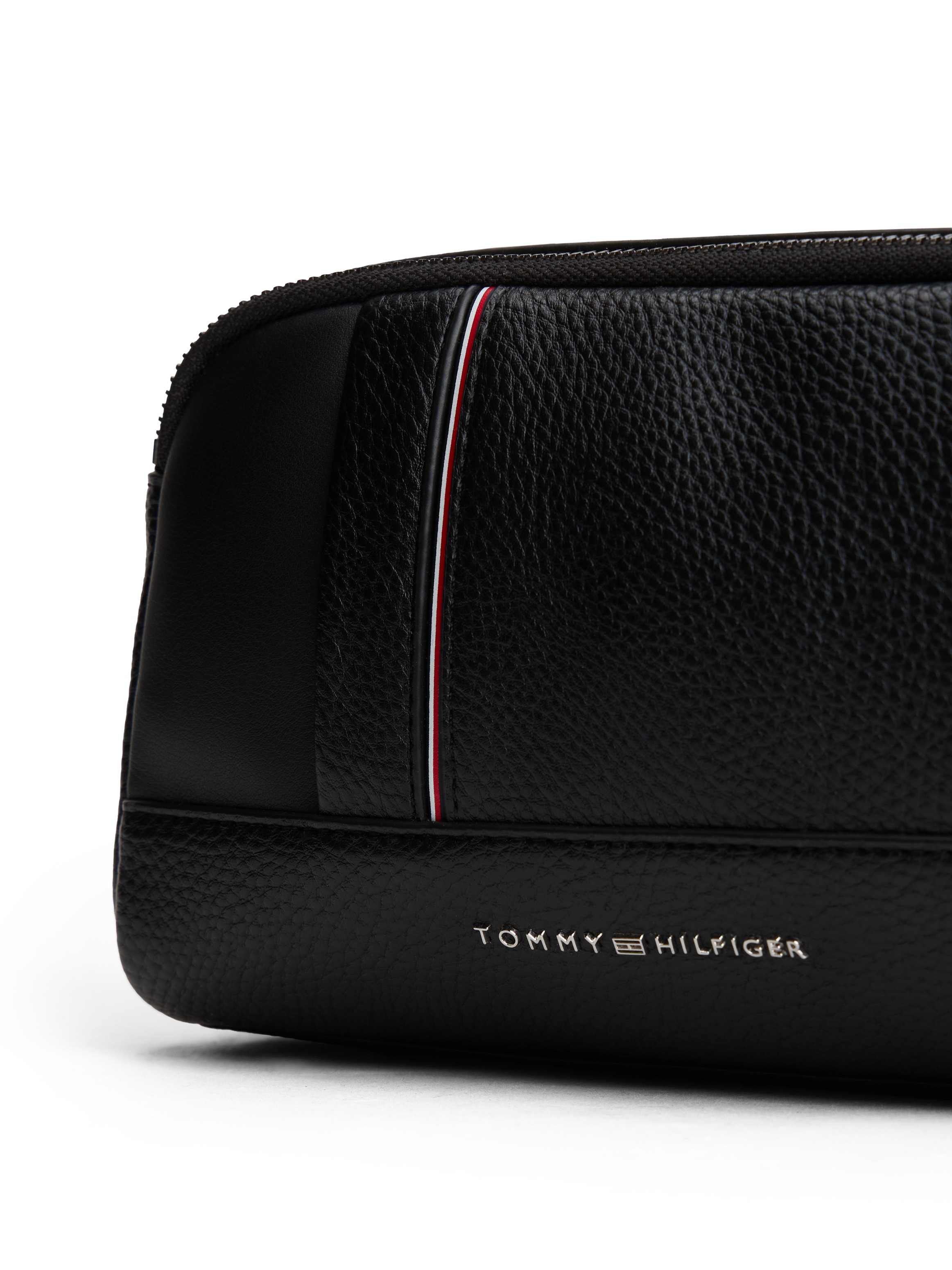 Tommy Hilfiger Kulturbeutel »TH CENTRAL WASHBAG«, Reise, Men Waschbeutel mit farbiger Paspellierung