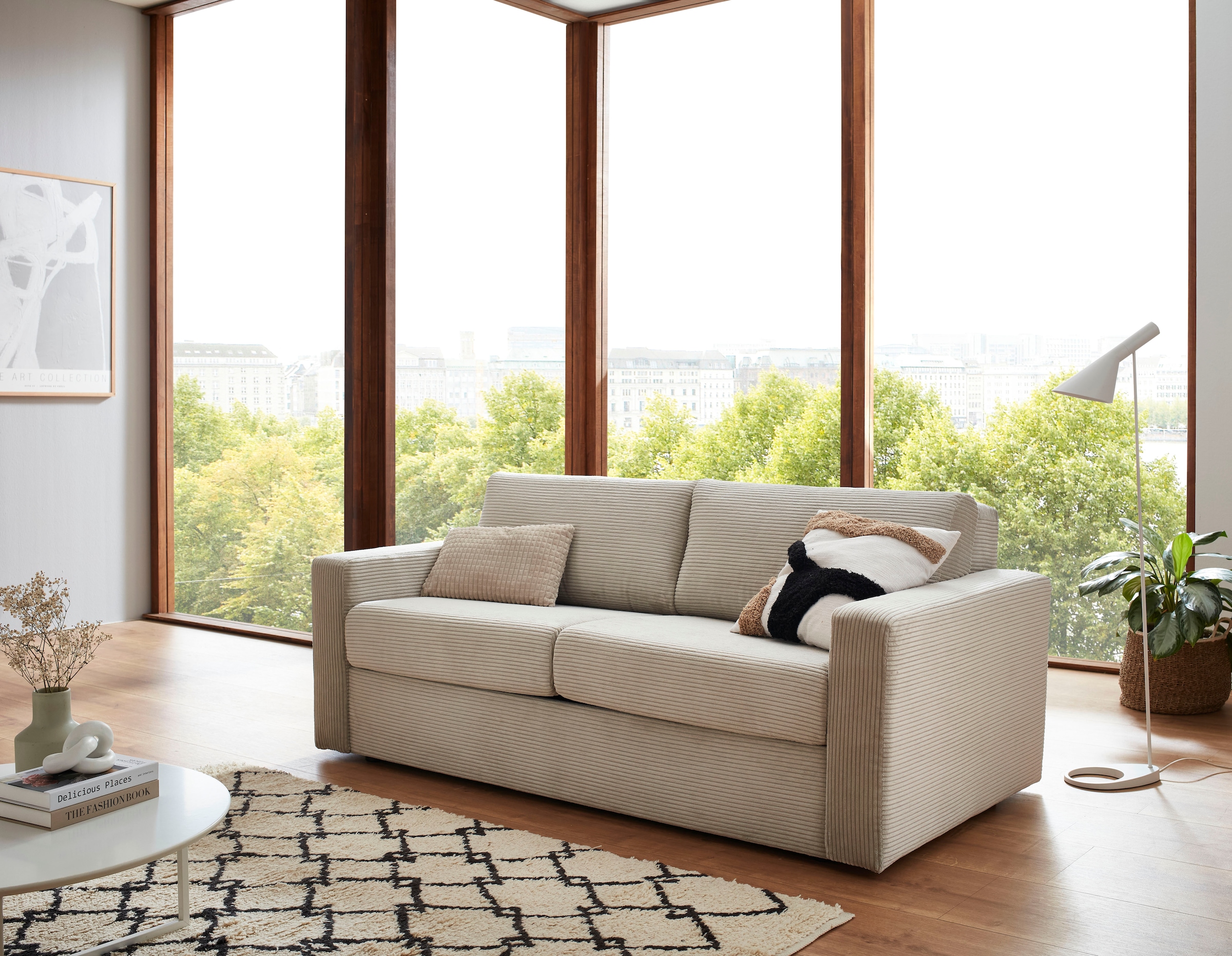 ATLANTIC home collection Schlafsofa »ROLANDO« für Dauerschläfer geeignet inklusive hochwertiger Matratze