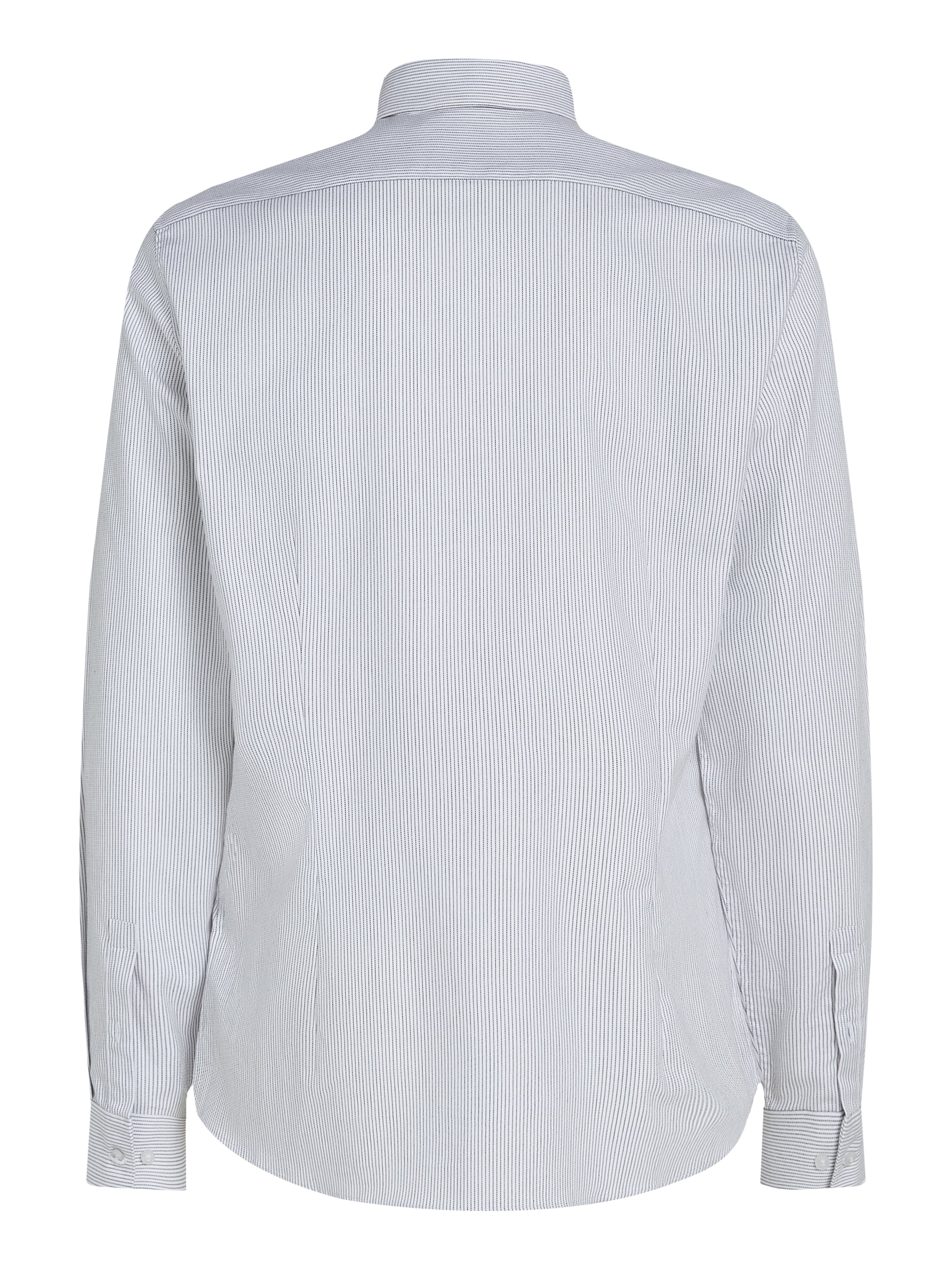 Calvin Klein Businesshemd »BUSINESS STRIPE SLIM SHIRT«, mit Logoprint