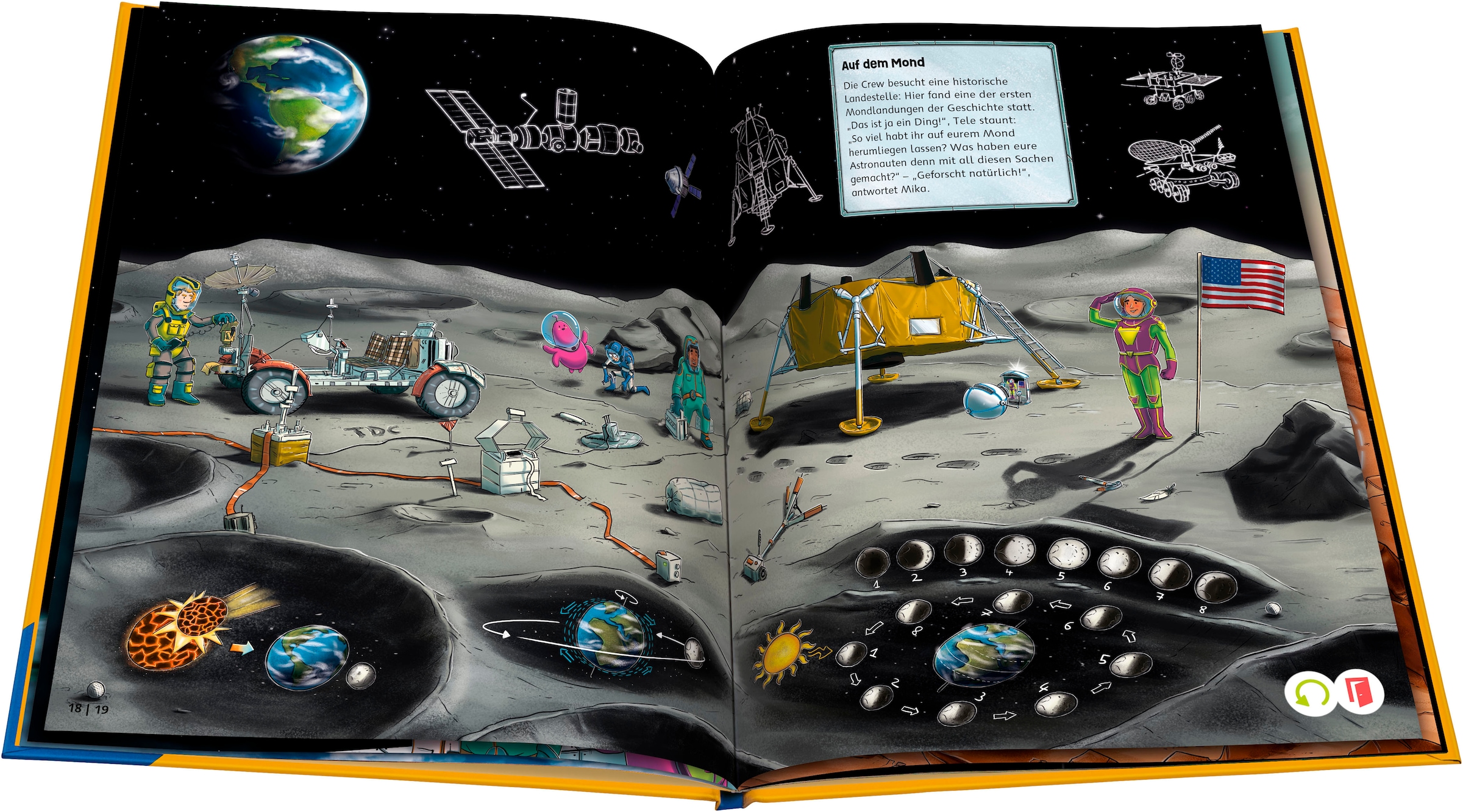 Ravensburger Buch »tiptoi® Der Weltraum: Raumfahrt, Sterne und Planeten«
