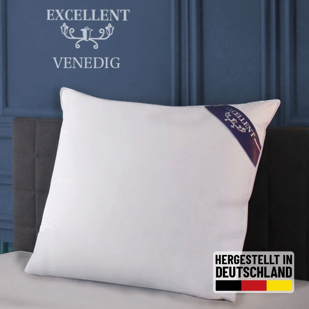 Excellent 3-Kammer-Kopfkissen »Venedig, Kissen hergestellt in Deutschland!, günstig online kaufen
